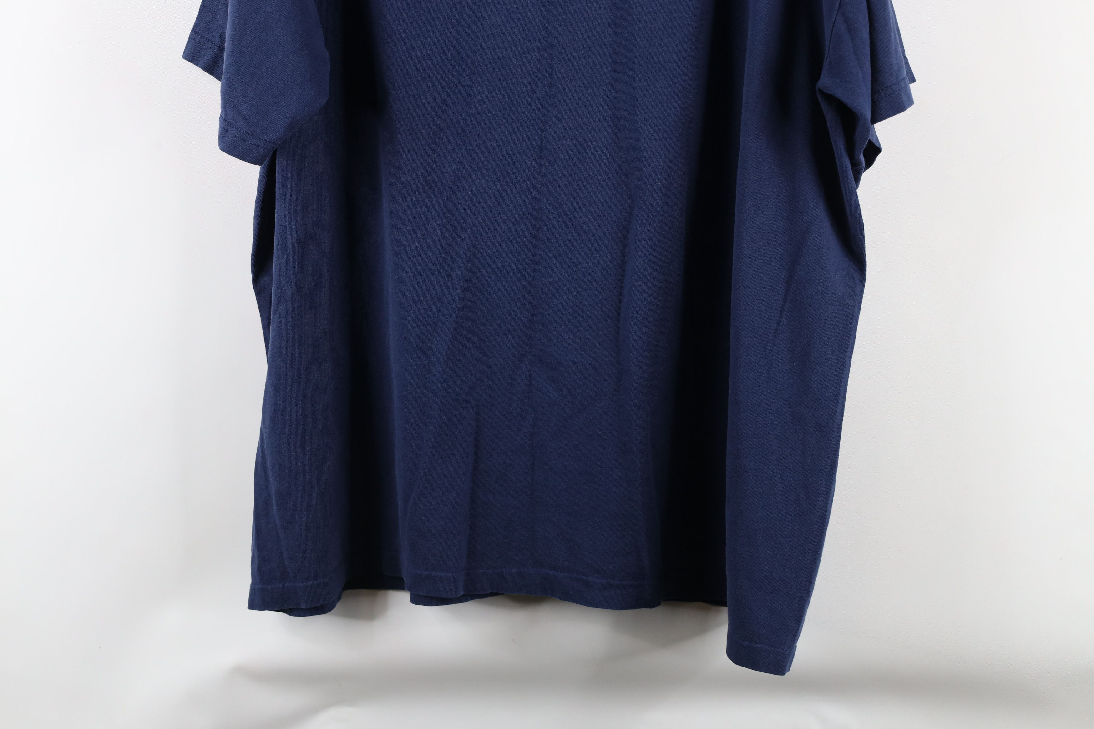 Vintage Vintage 90s Spell Out University of Michigan T-Shirt Blue Size US XXL / EU 58 / 5 - 9 Thumbnail