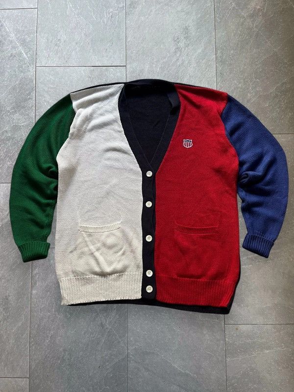 Polo Ralph Lauren Polo Ralph Lauren K Swiss Cardigan Size L 1990s Size US L / EU 52-54 / 3 - 1 Thumbnail