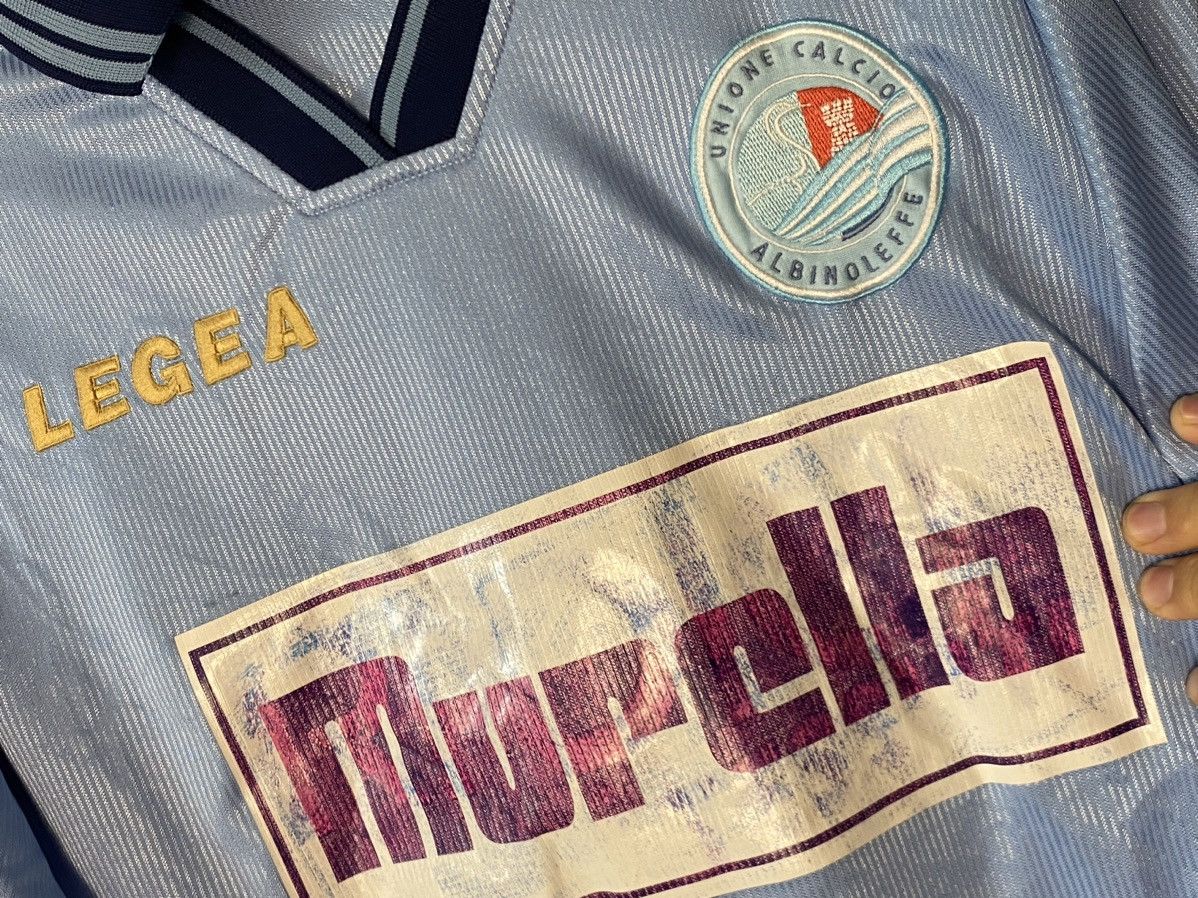 Vintage Vintage AlbinoLeffe Legea Soccer Lersey Long Sleeve Match Size US M / EU 48-50 / 2 - 6 Thumbnail