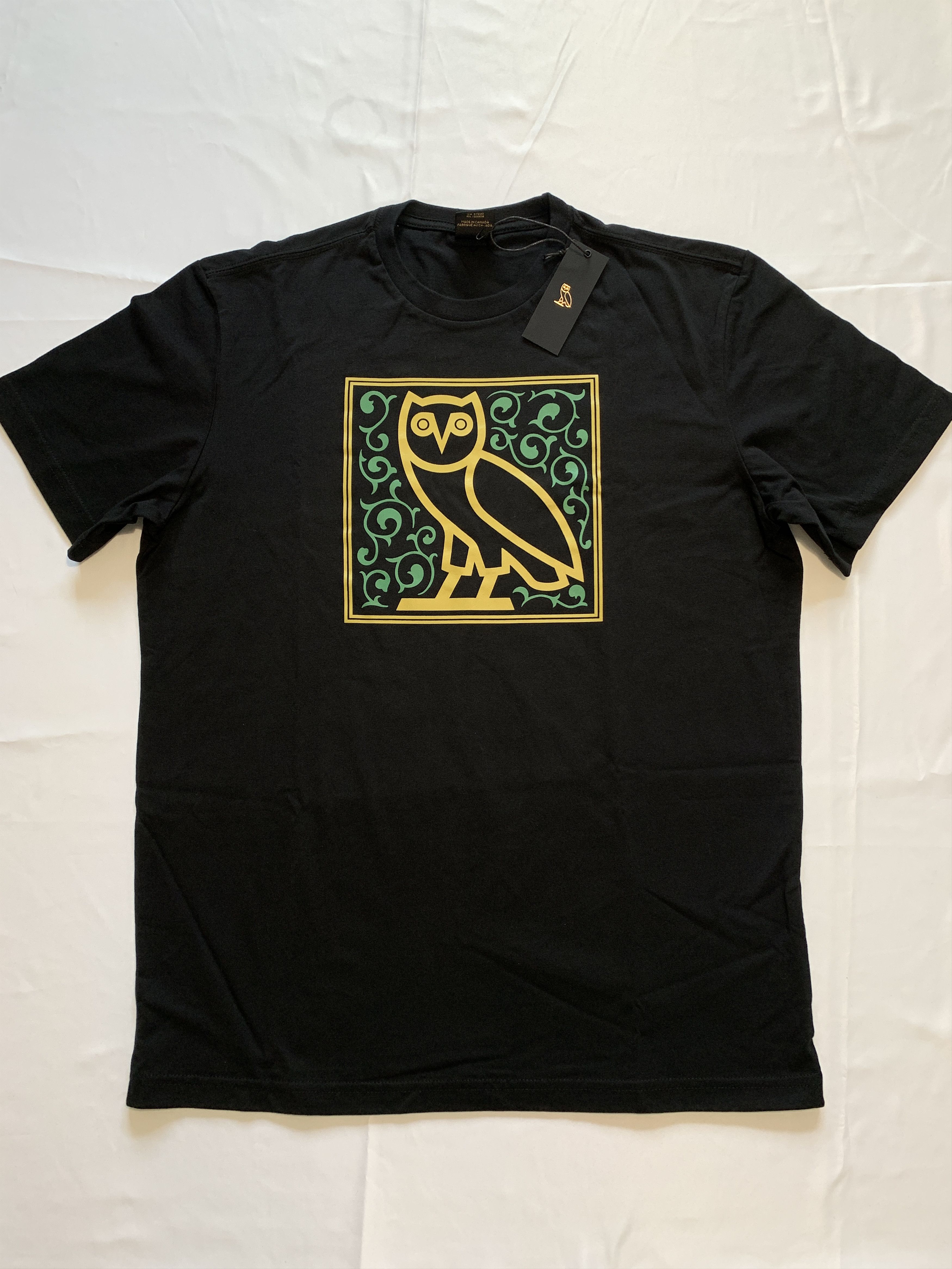 Drake *RARE* OVO Family Arabic Calligraphy Owl T-shirt Black Size US M / EU 48-50 / 2 - 2 Thumbnail