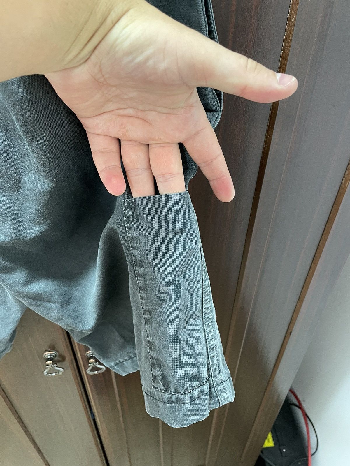 Prada × Vintage Prada Vintage Grey Shorts Size US 32 / EU 48 - 4 Thumbnail
