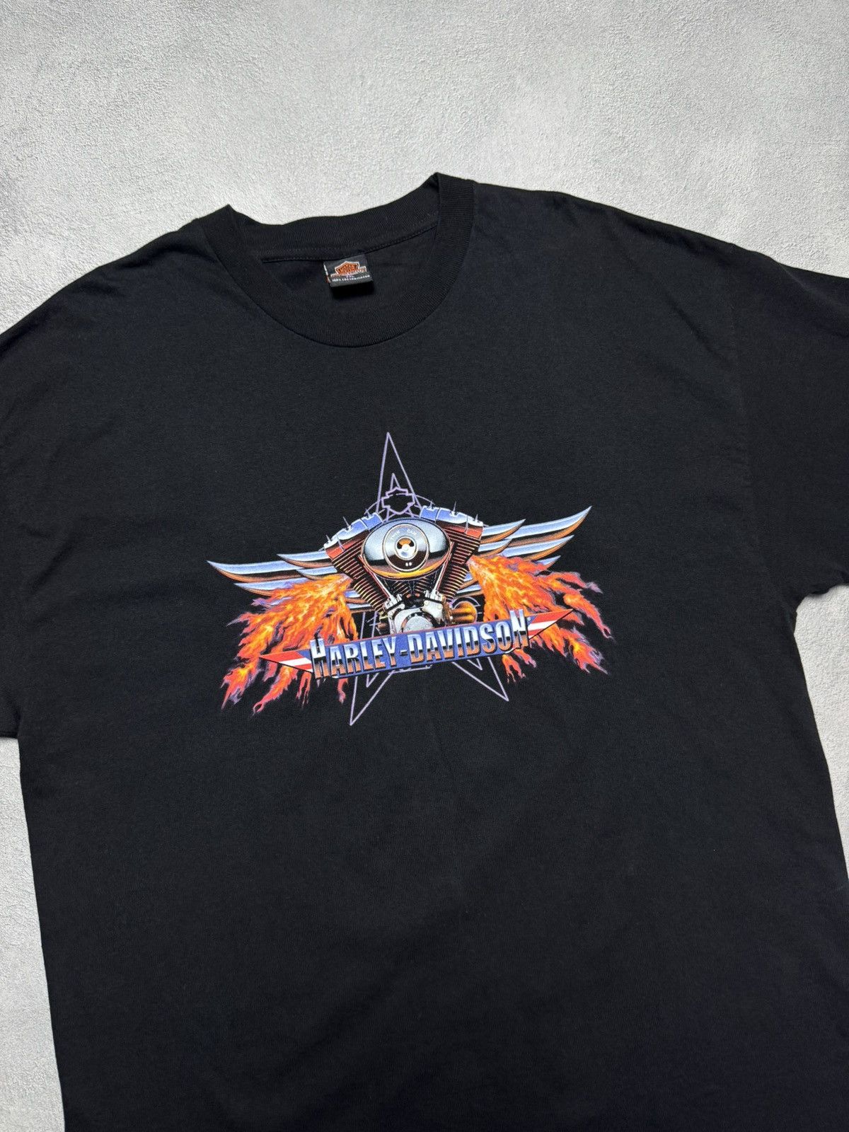 Harley Davidson Harley Davidson 1999 Virginia City Nevada Moto T-Shirt Size US XXL / EU 58 / 5 - 3 Thumbnail