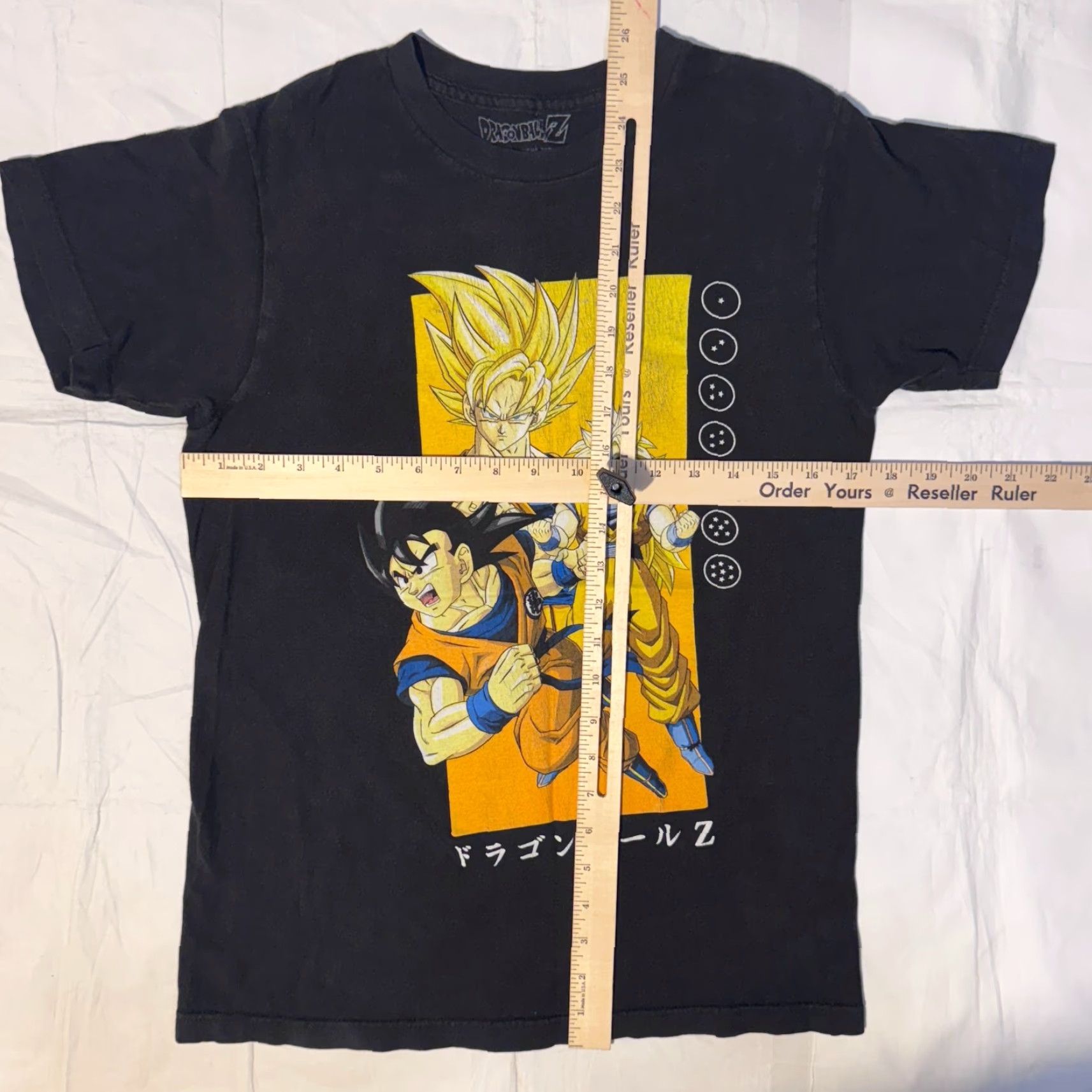 Vintage Dragon Ball Z T-Shirt Men Black Crew Neck Short Sleeve Logo Graphic Print Vintage No Size US M / EU 48-50 / 2 - 3 Thumbnail