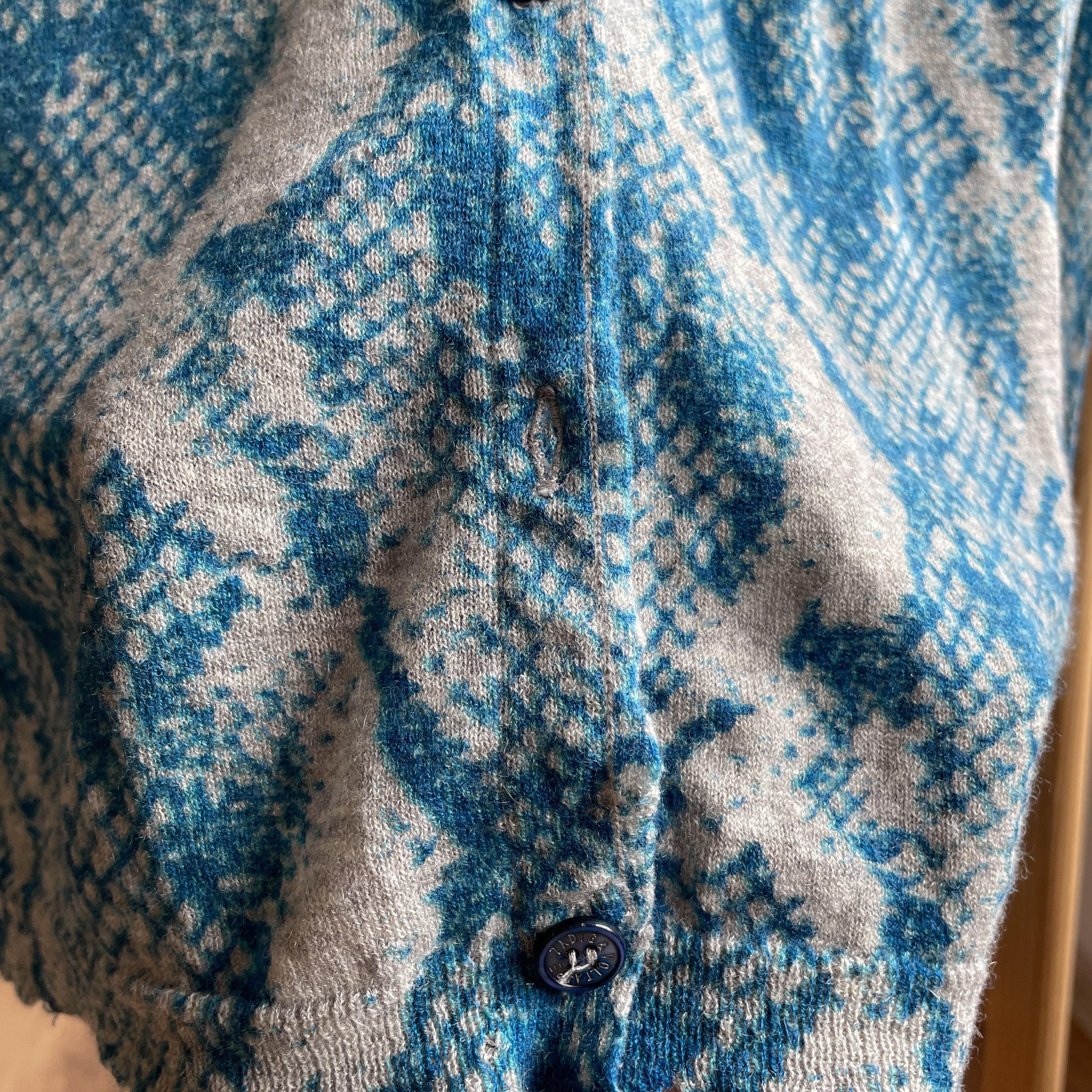 Zadig & Voltaire Zadig & Voltaire Deluxe Womens Ninon Print Cashmere Cardigan Size M / US 6-8 / IT 42-44 - 7 Thumbnail