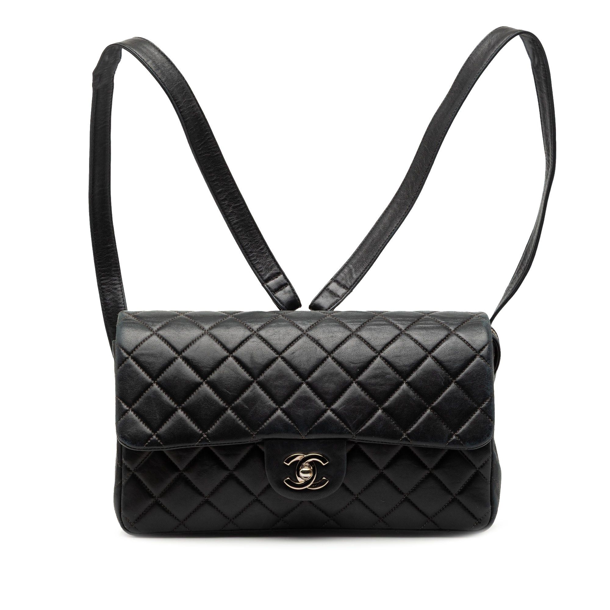 Chanel Medium Quilted Lambskin Flap Backpack Size ONE SIZE - 1 Thumbnail