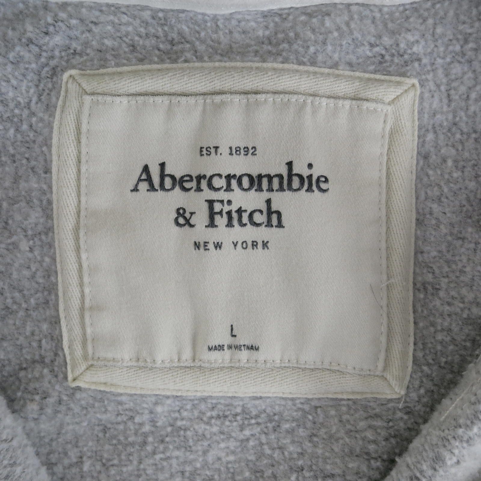 Abercrombie & Fitch Abercrombie & Fitch Gray Zip-Up Hoodie Sweatshirt Women's L Size L / US 10 / IT 46 - 5 Thumbnail