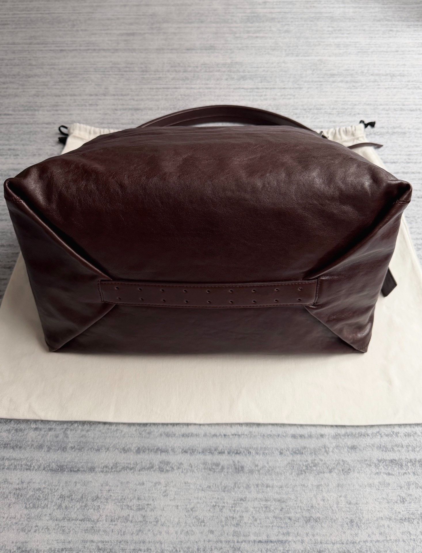 Lemaire Lemaire Belted Hobo Leather Tote. Size ONE SIZE - 4 Thumbnail