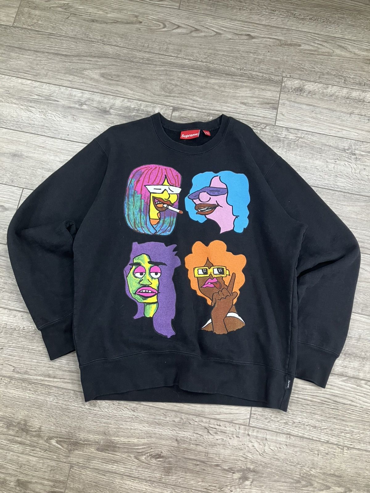 Gonz Heads Crewneck Supreme Gonz Crewneck リ*ケ様 Supreme Gonz