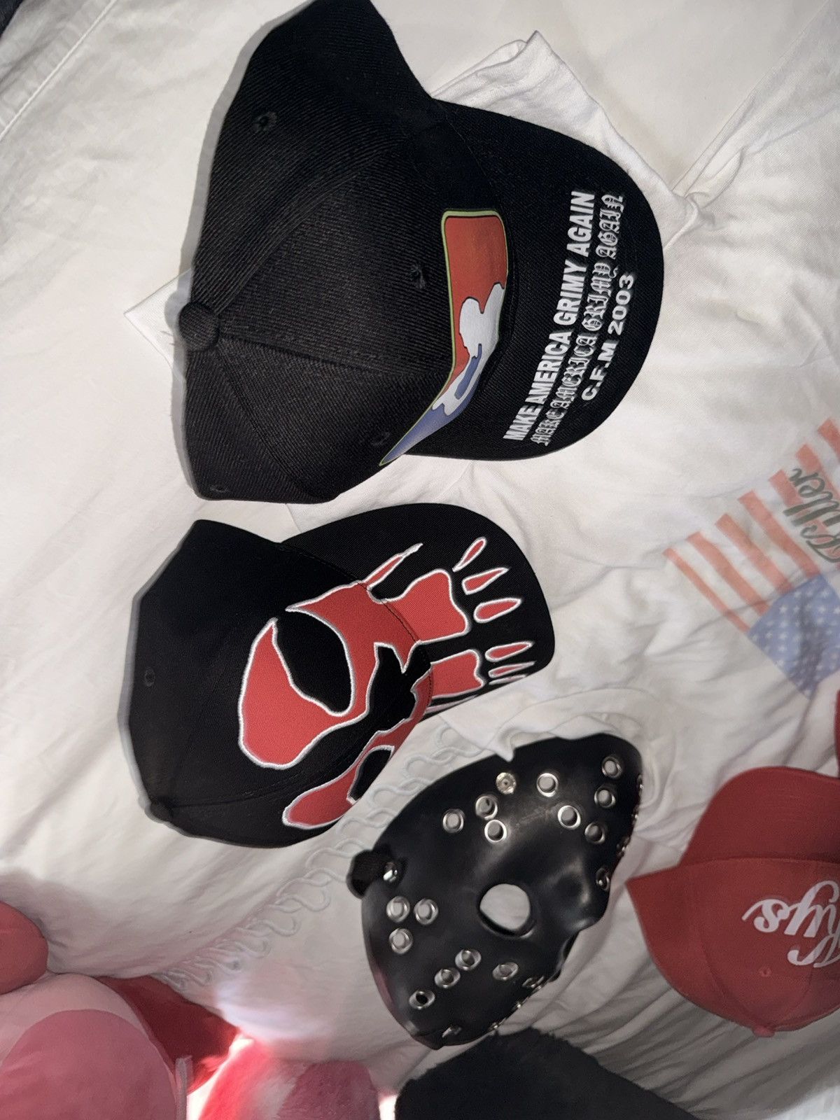 Grimykids Sold Out Mystery Box Bundle From Grimy Kids 4 Hats w 1 Mask Size ONE SIZE - 6 Thumbnail