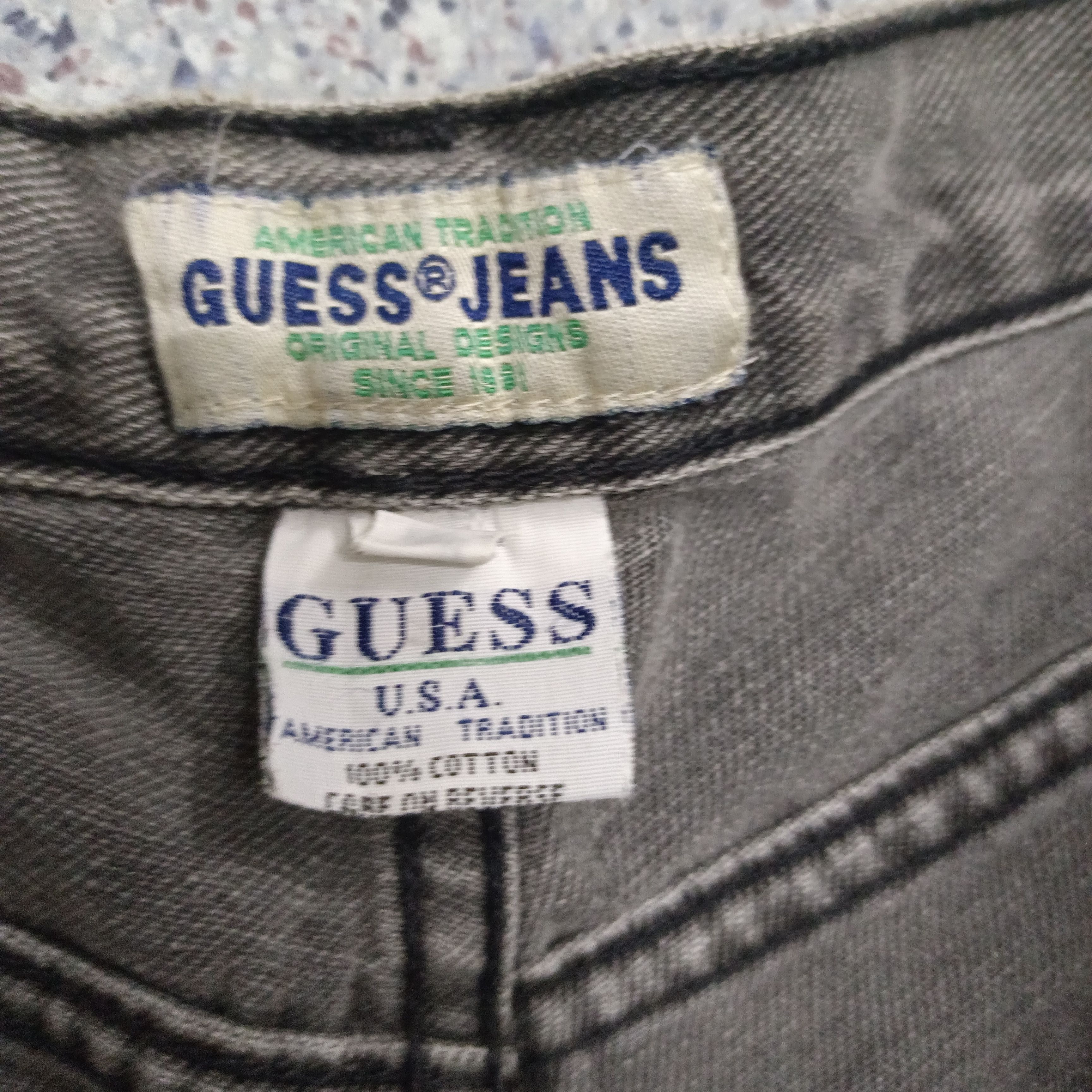 Guess × Vintage Jeans guess vintage made in USA Size US 30 / EU 46 - 2 Thumbnail