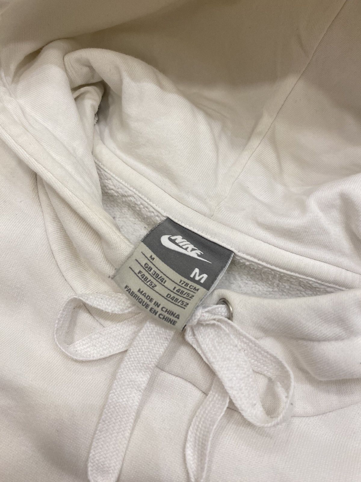 Nike × Vintage NIKE VINTAGE BIG CENTRAL LOGO HOODIE Size US M / EU 48-50 / 2 - 3 Thumbnail