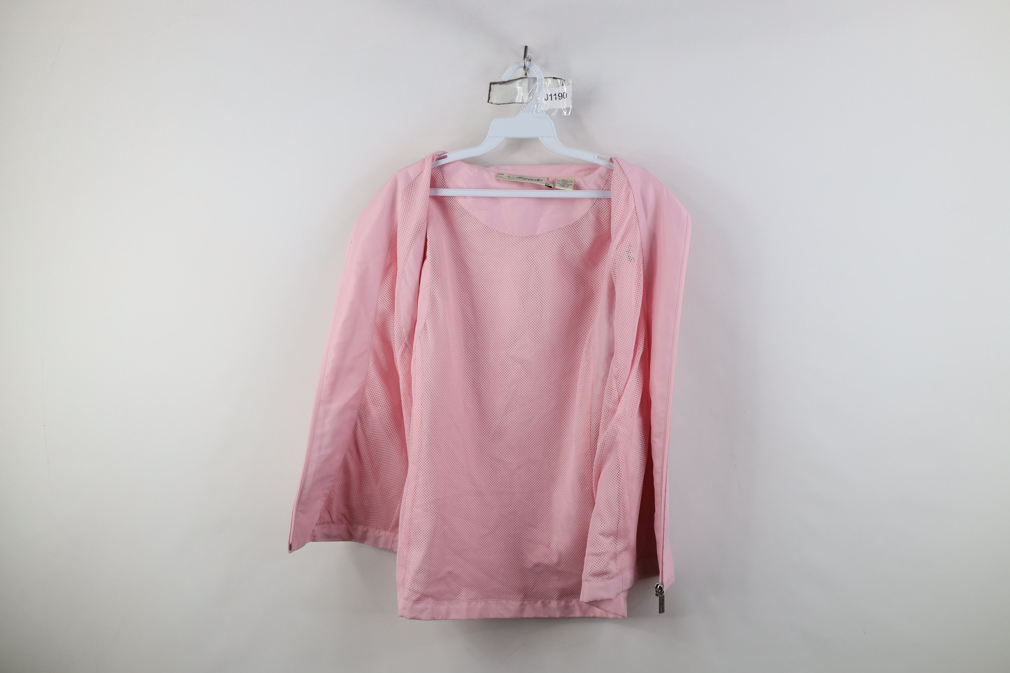 Vintage Vintage 90s Magnolia Lane August Golf Vest Jacket Pink Size L / US 10 / IT 46 - 12 Thumbnail