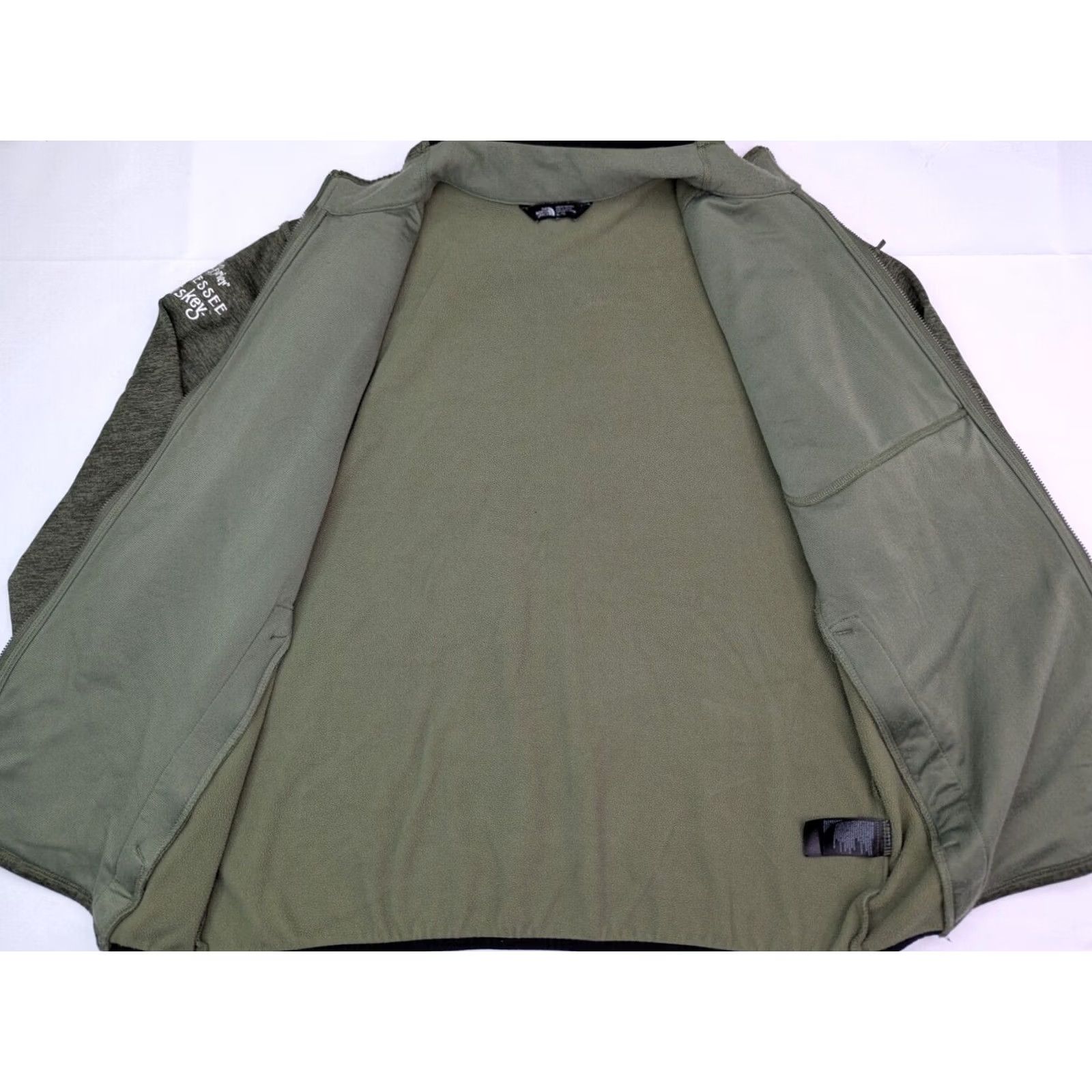 The North Face The North Face Fleece Jacket Men XL Green Embroidered Full Zip Size US XL / EU 56 / 4 - 6 Thumbnail
