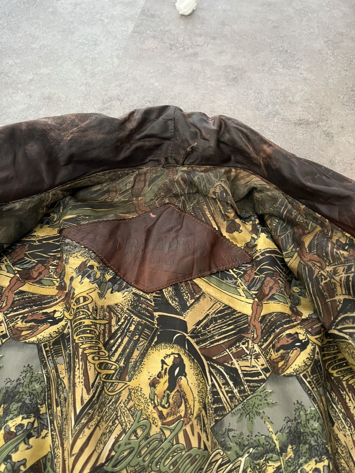 Vintage Leather Jacket Trapper vintage Avant Garde Size US L / EU 52-54 / 3 - 12 Thumbnail