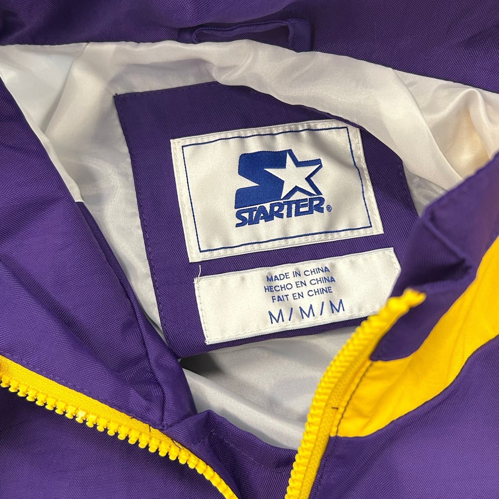 Starter Los Angeles Lakers Starter Elite Half Zip Pullover Jacket Size US M / EU 48-50 / 2 - 5 Thumbnail