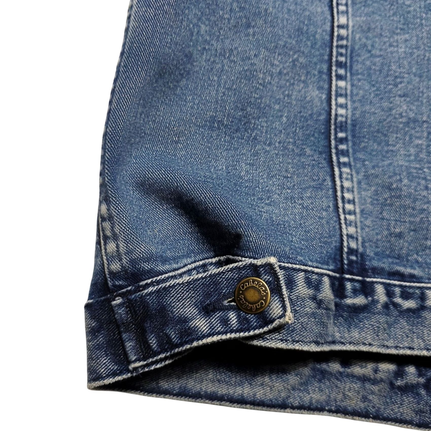 Vintage VINTAGE Cabela’s Denim Jacket Jean Women’s 90s Size Large Outdoor Size 36" / US 14 / IT 50 - 5 Thumbnail