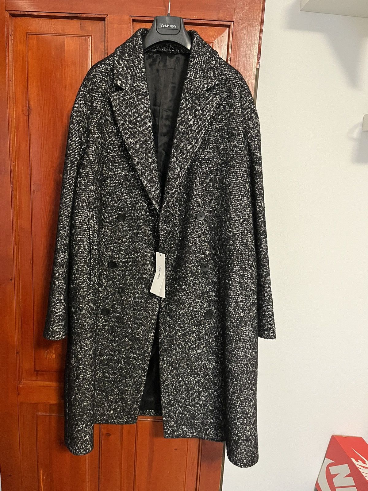 Calvin klein wool db coat