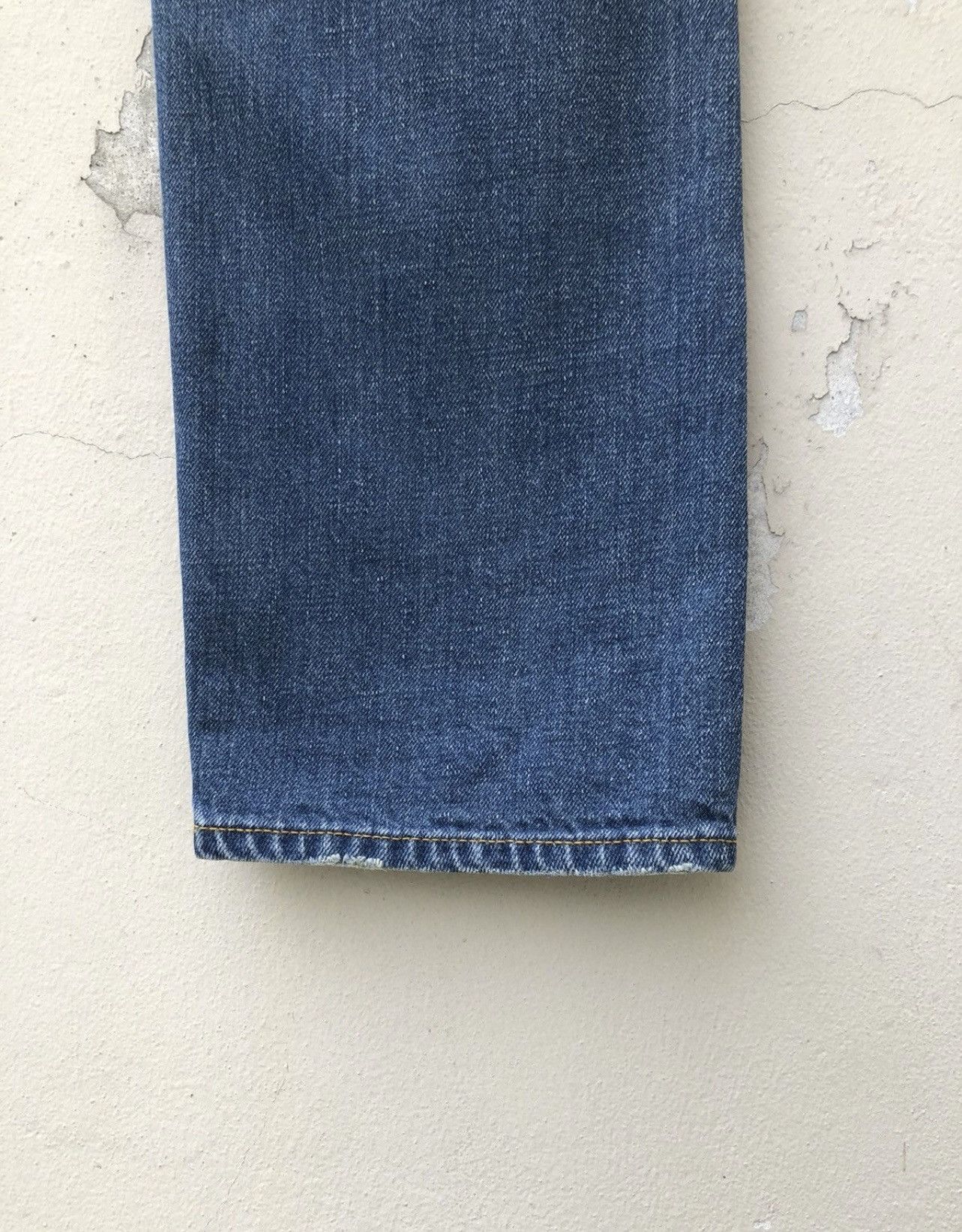 YAECA YEACA Japan Faded Blue Denim Selvedge Jeans Size US 30 / EU 46 - 21 Thumbnail