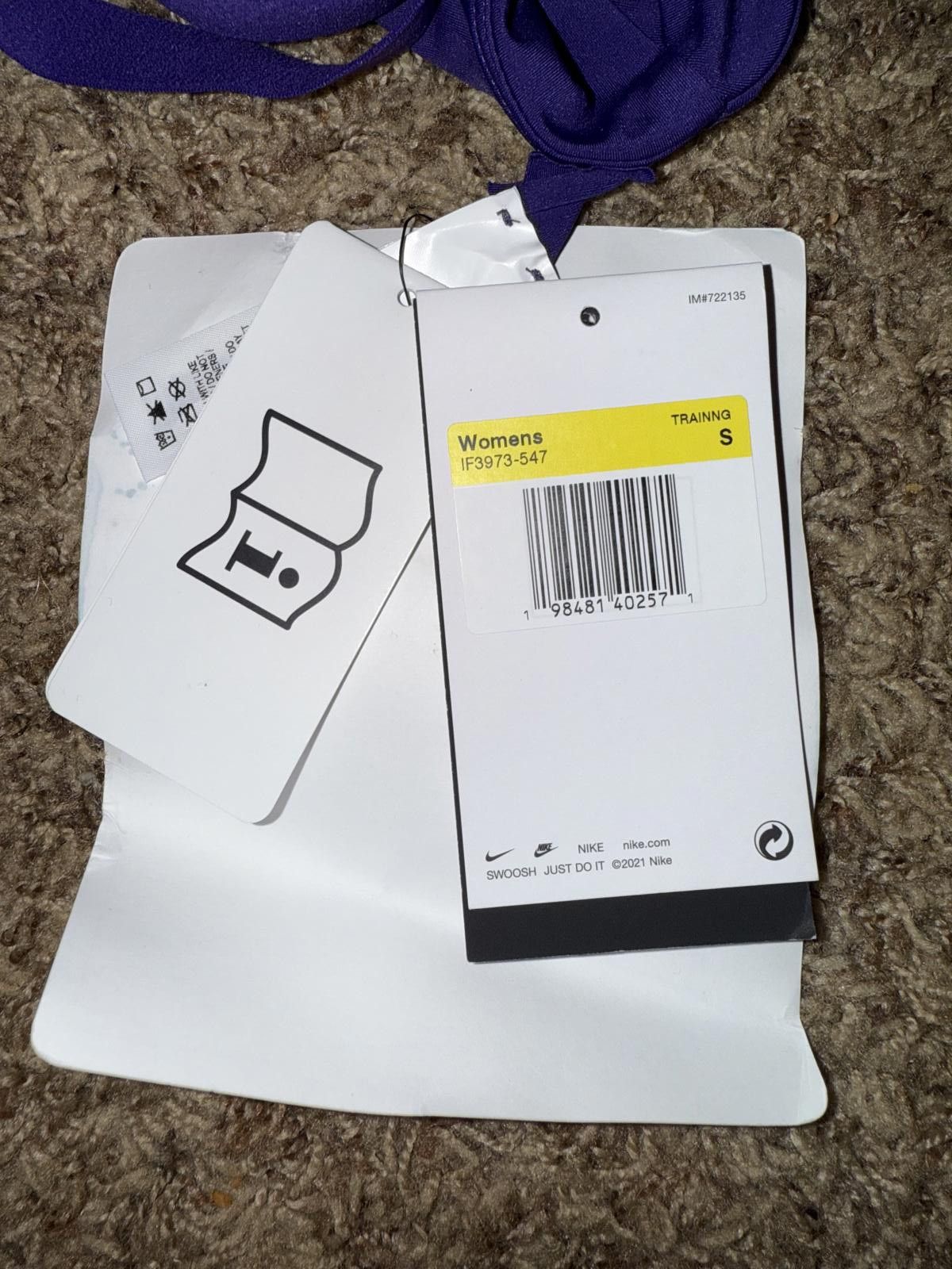 Nike Nike Pro Women's Light-Support Non-Padded Sports Bra Sample Size ONE SIZE - 12 Thumbnail