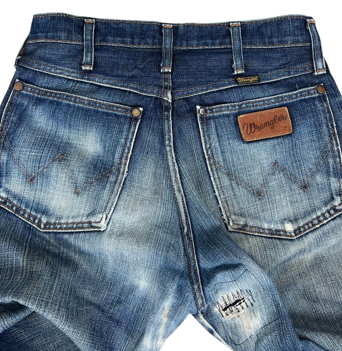 Vintage Vintage Distressed Wrangler Jeans Size US 28 / EU 44 - 4 Thumbnail