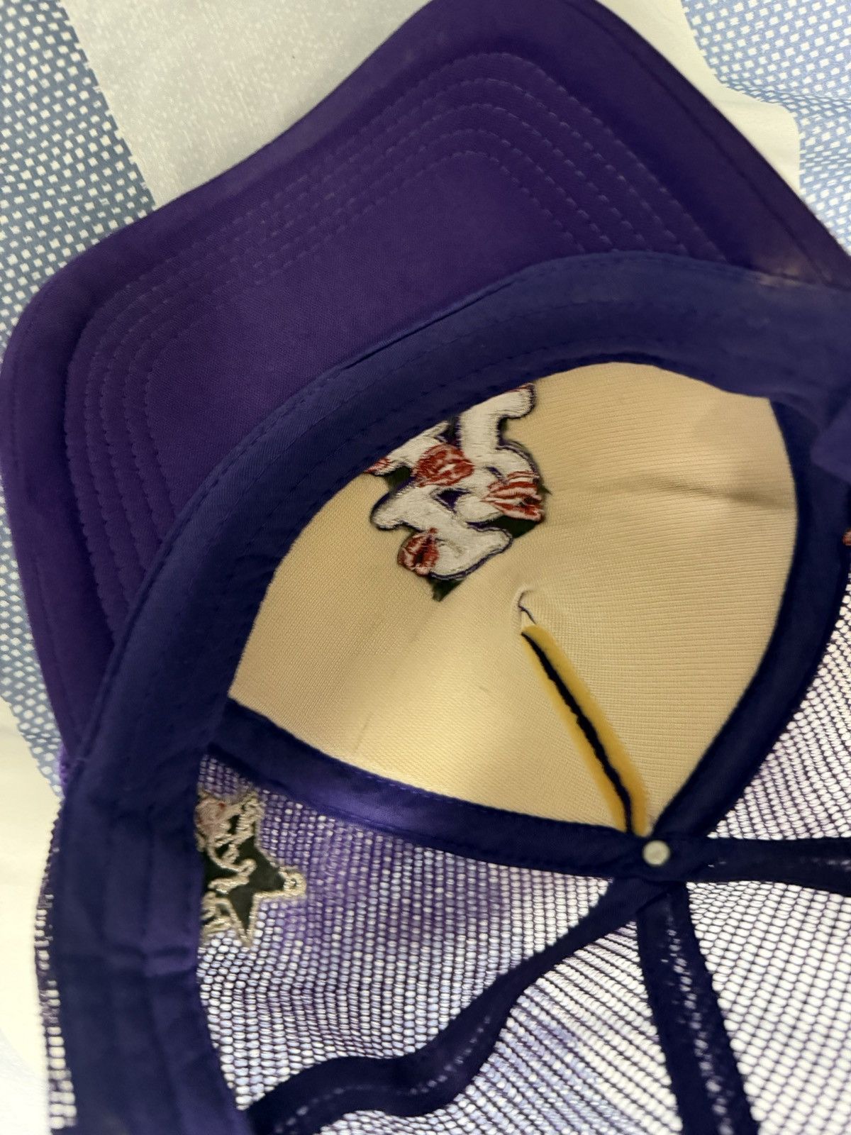 LaRopa La Ropa Purple Trucker Hat Size ONE SIZE - 5 Thumbnail