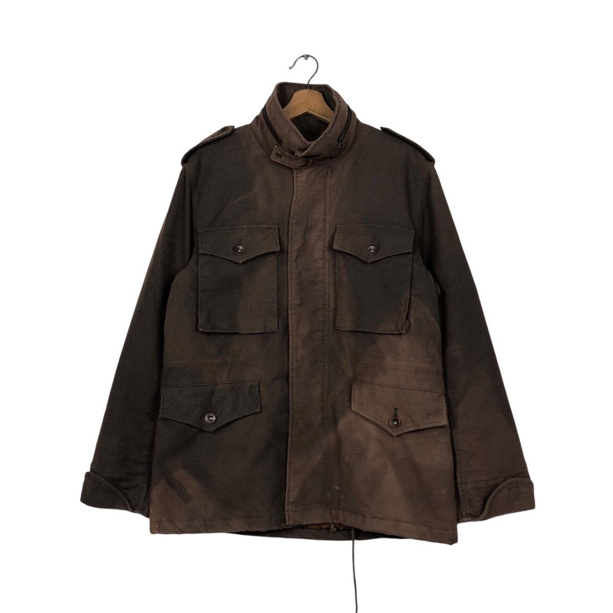 Edwin 📌Vintage Chore Biker Jacket Edwin Multi Pocket Sun Faded Size US M / EU 48-50 / 2 - 2 Thumbnail