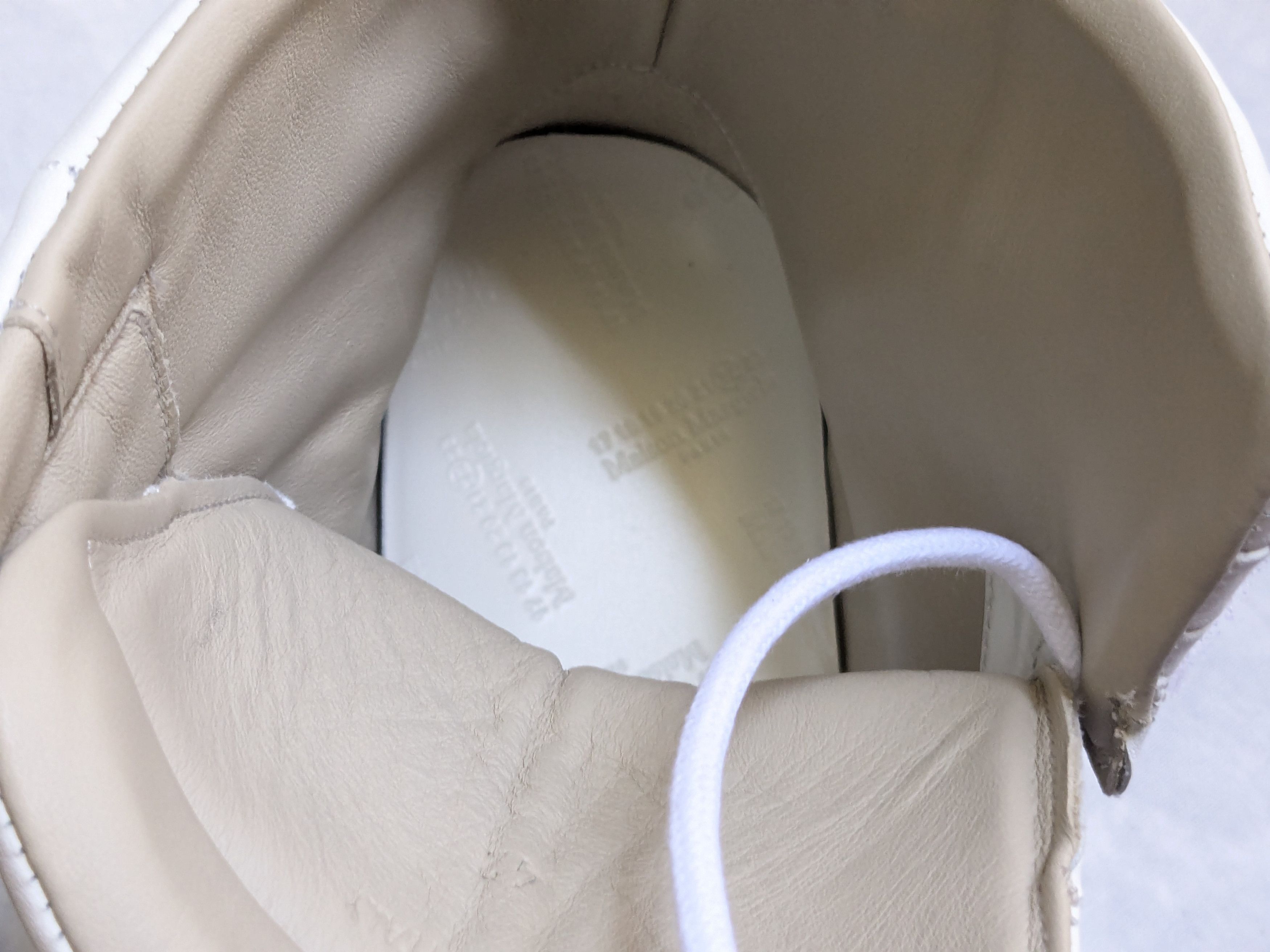 Maison Margiela Maison Margiela Future White 9 42 High Tops Leather Size US 9 / EU 42 - 5 Thumbnail