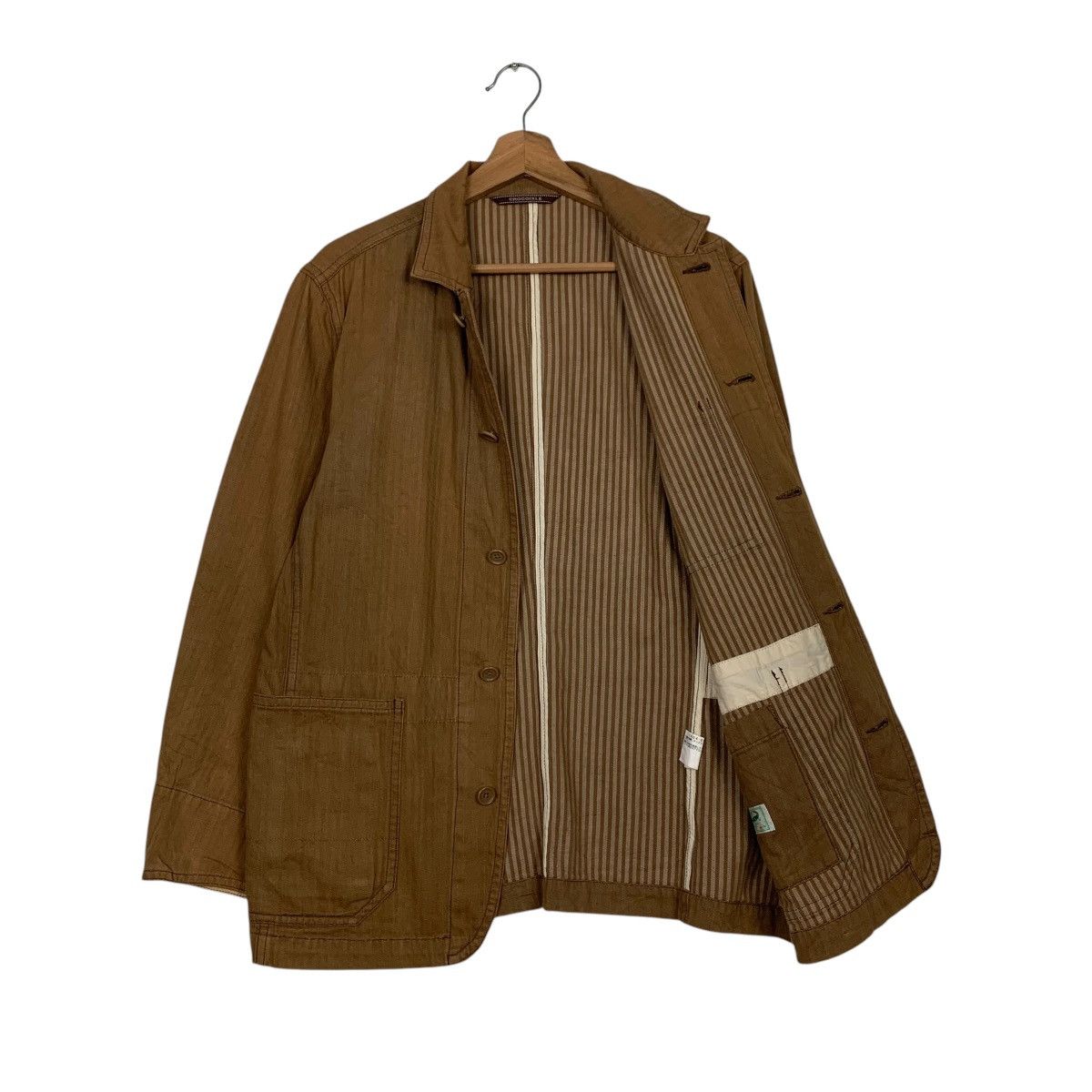 Japanese Brand Vintage 90’s CROCODILE Casual Work Jacket #2823-C127 Size US M / EU 48-50 / 2 - 8 Thumbnail