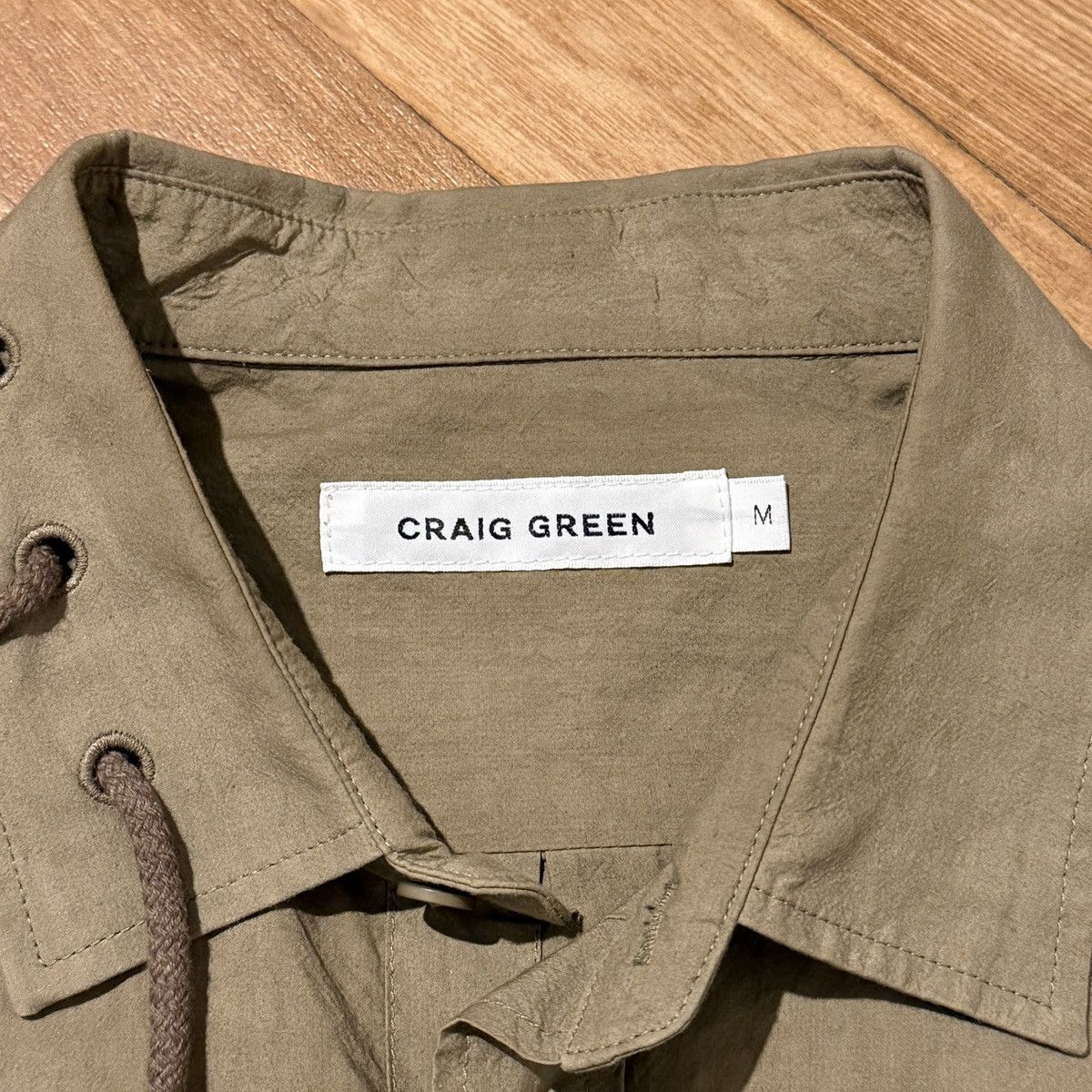 Craig Green Craig Green Laced Worker Shirt Size US L / EU 52-54 / 3 - 3 Thumbnail
