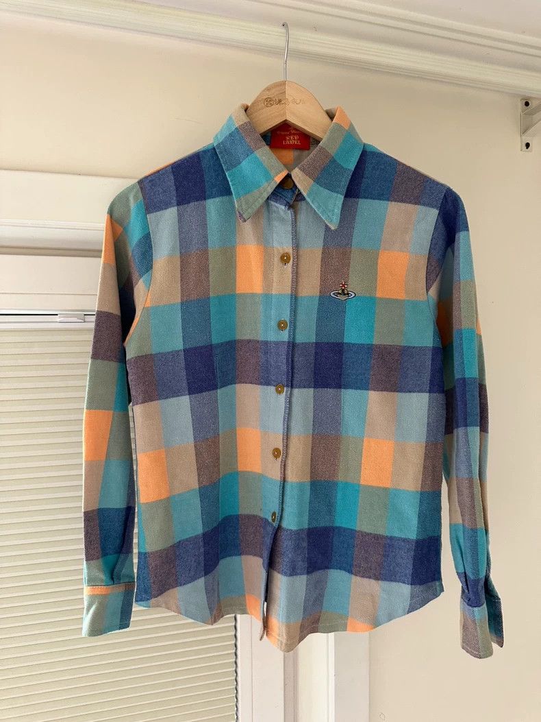 Vivienne Westwood Vivienne Westwood Vintage Plaid Shirt - dmc Size US M / EU 48-50 / 2 - 1 Thumbnail