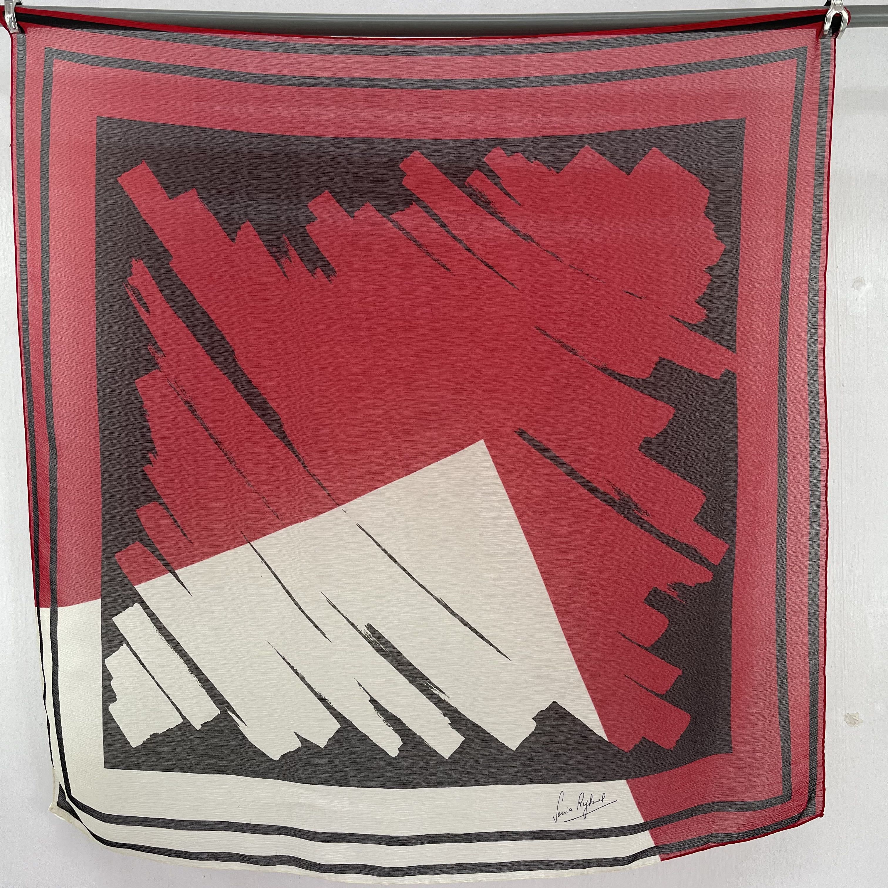 Sonia Rykiel Vintage Sonia Rykiel Silk Scarf - S7026 Size ONE SIZE - 5 Thumbnail