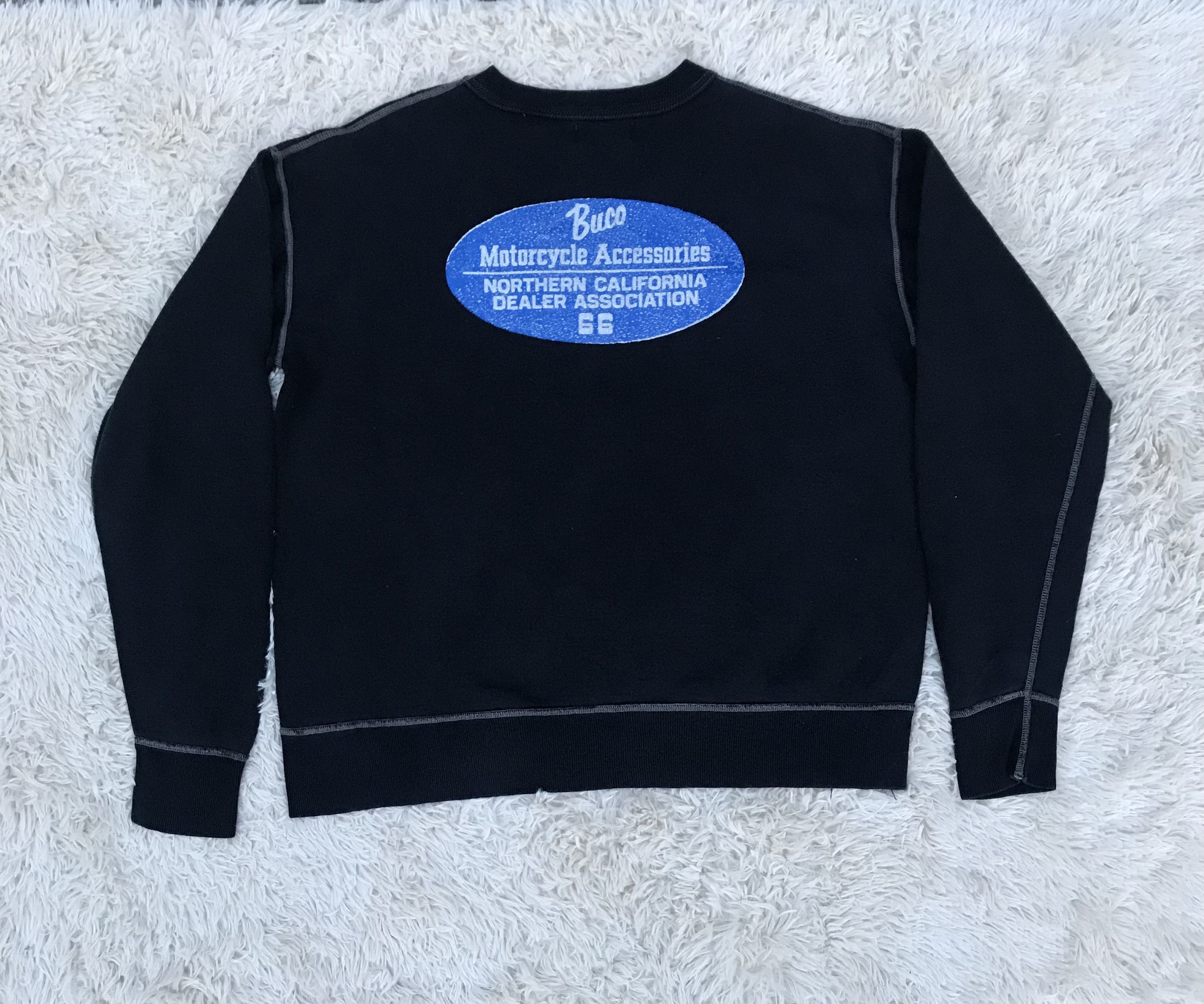 The Real McCoy's Vintage Buco Helmet By Real mccoys Loop Wheeler Crewneck Size US M / EU 48-50 / 2 - 1 Thumbnail