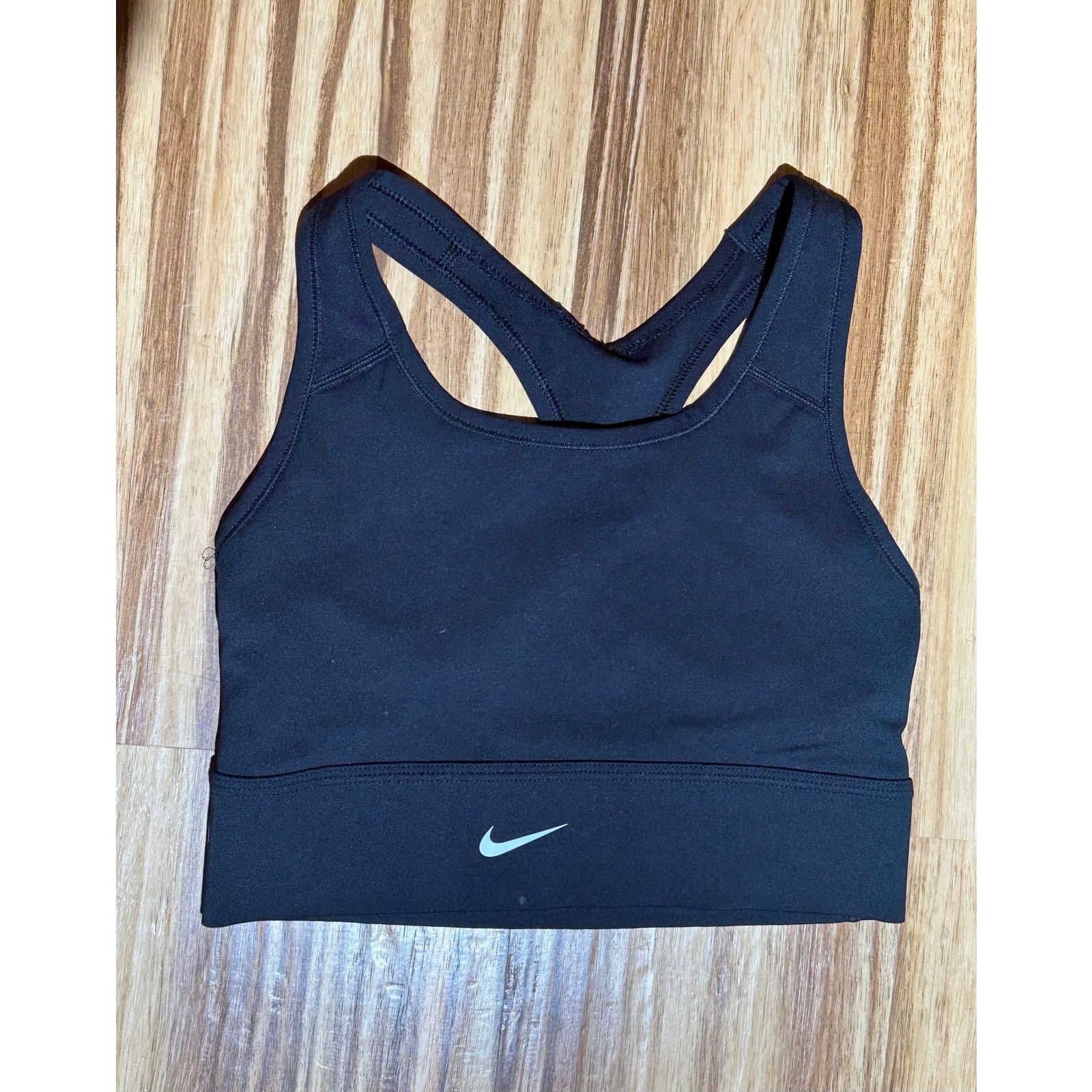 Nike Black Nike Sports Bra Size Small Size ONE SIZE - 2 Thumbnail