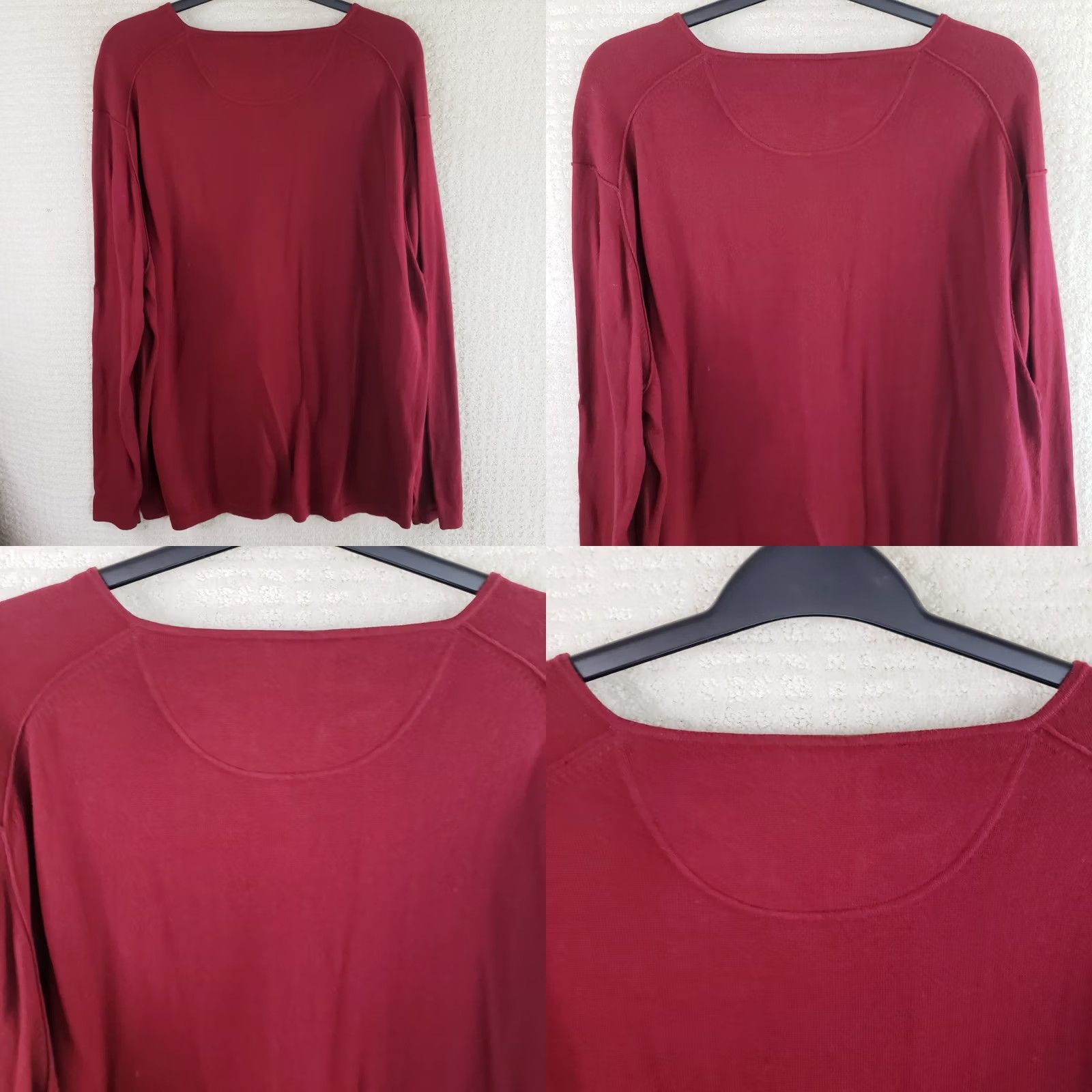Tommy Bahama Tommy Bahama Sweater Men 2XL Maroon Cashmere Cotton V-Neck Pullover Knit Size US XXL / EU 58 / 5 - 8 Thumbnail