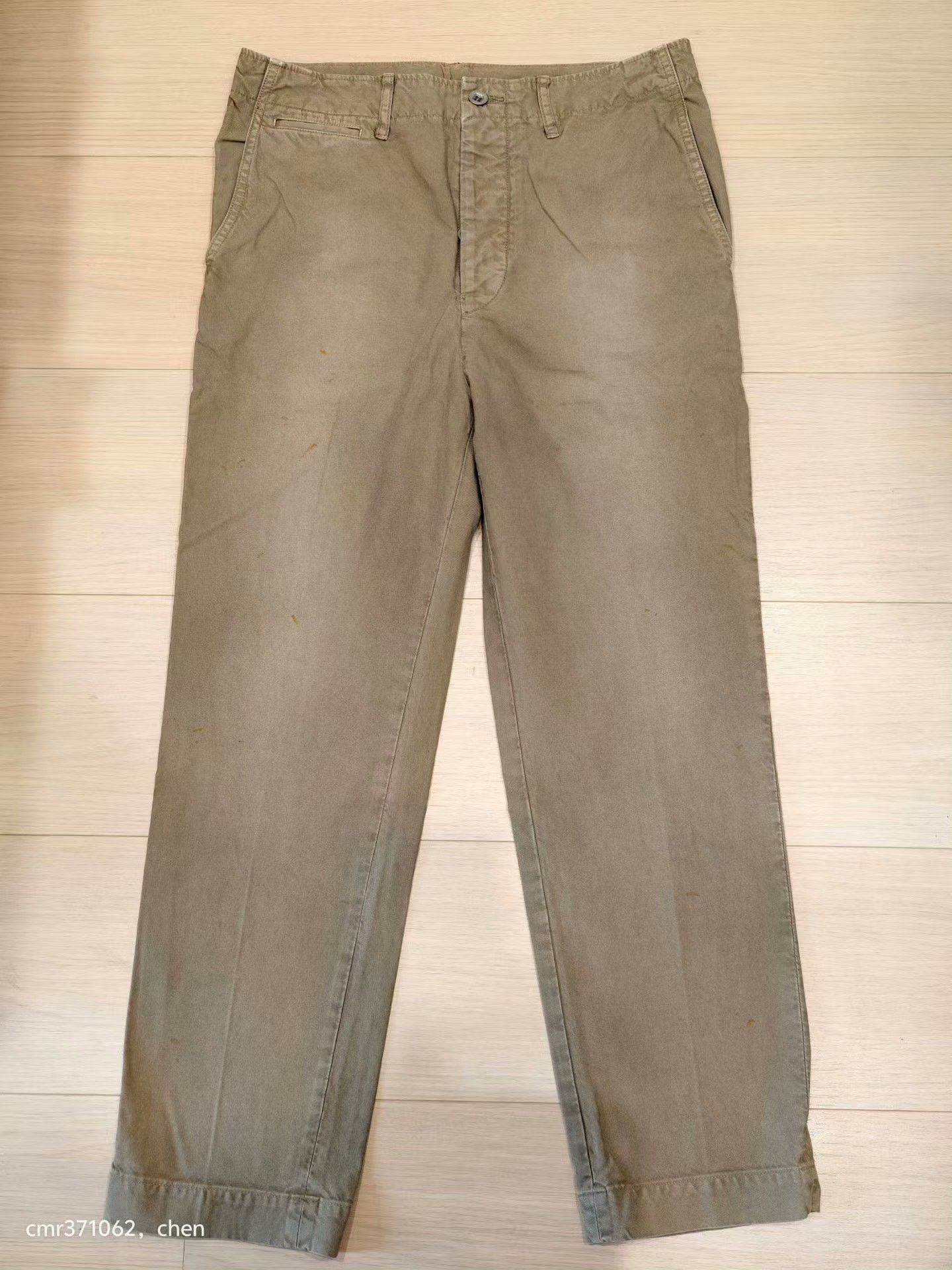Visvim VISVIM 23AW FIELD CHINO PANTS DMGD Size US 31 - 1 Thumbnail