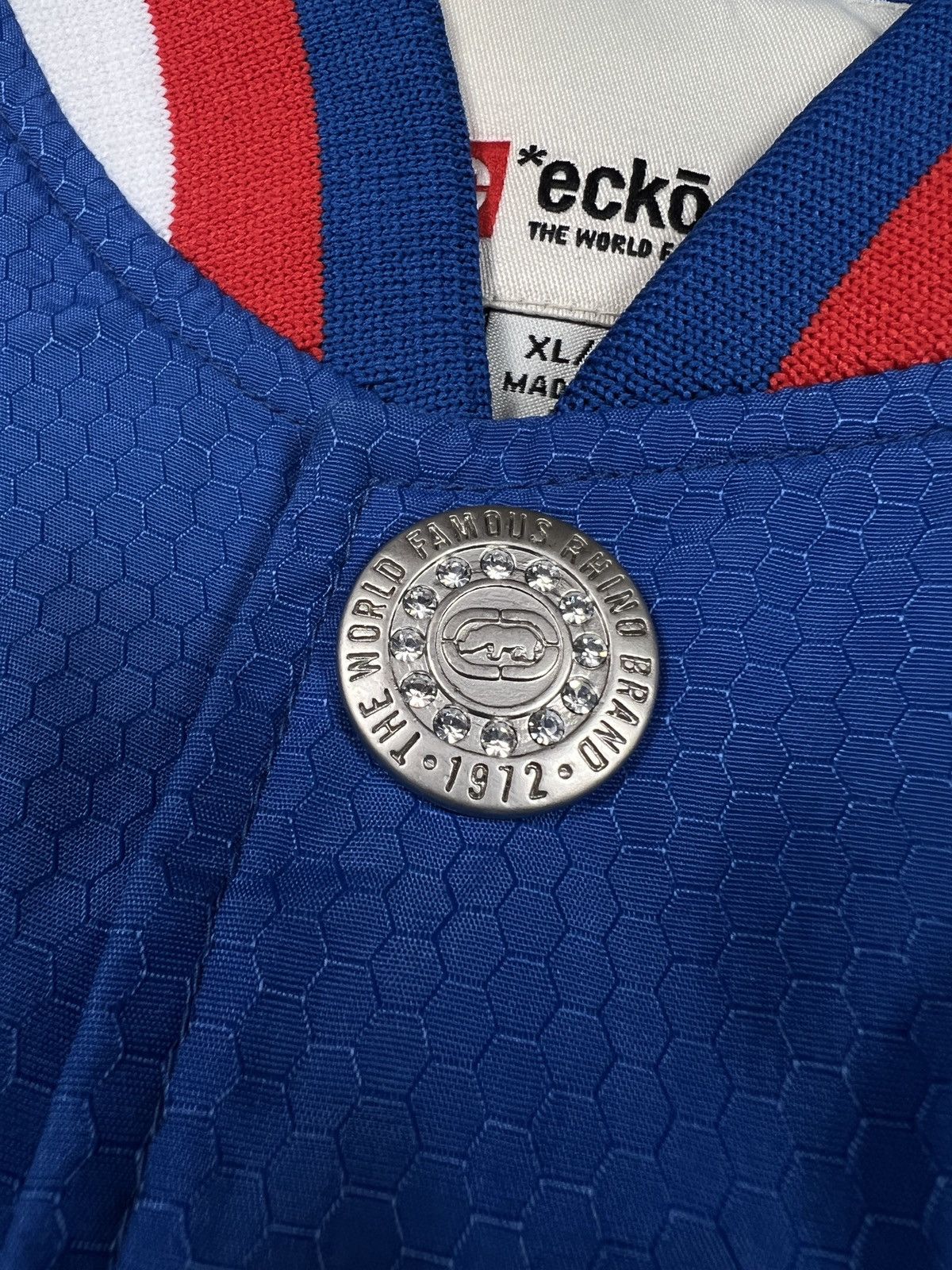Ecko Unltd. × Southpole Y2K Ecko Unltd Varsity Jacket Size US XL / EU 56 / 4 - 4 Thumbnail
