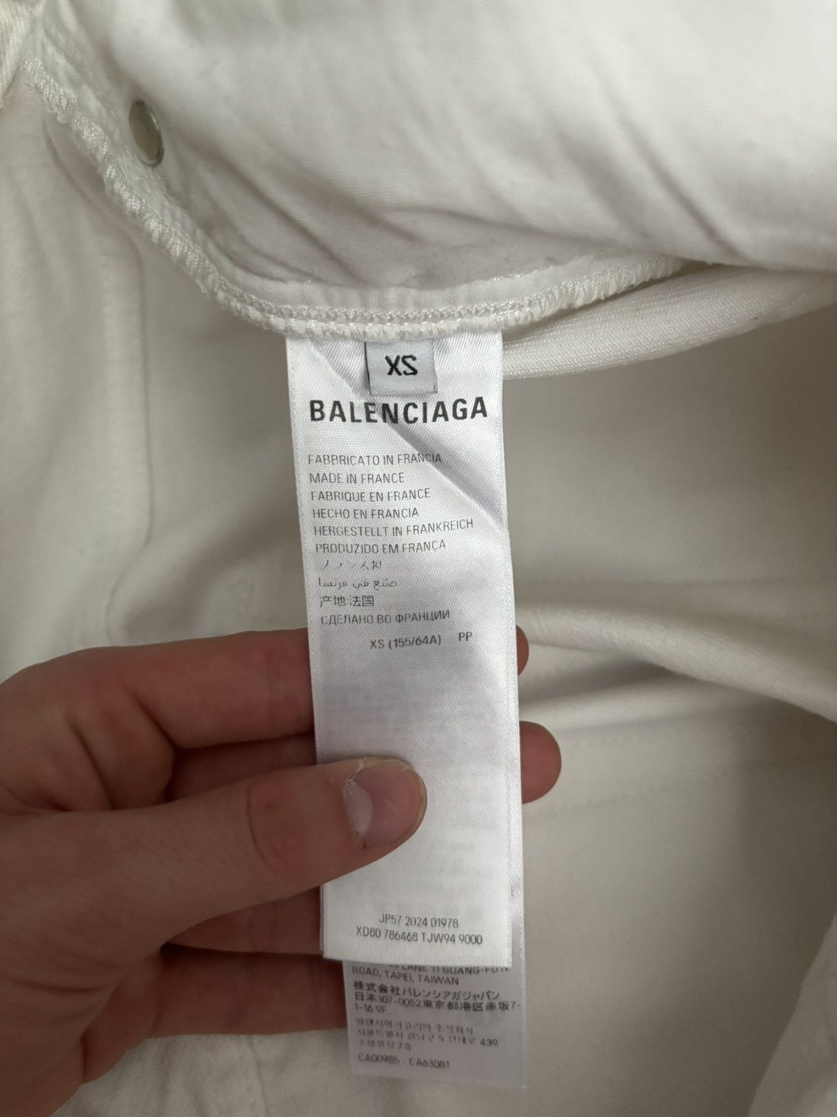 Balenciaga Balenciaga 2024 Straight leg jeans Size US 28 / EU 44 - 10 Thumbnail
