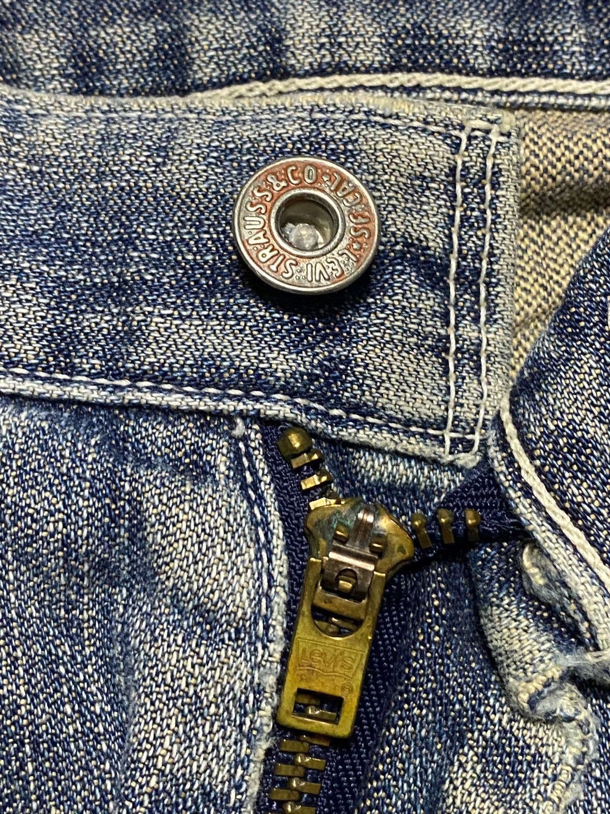 Levi's Vintage Clothing Vintage Levis 503 90’s Grunge Distressed Baggy Jeans Size US 30 / EU 46 - 11 Thumbnail