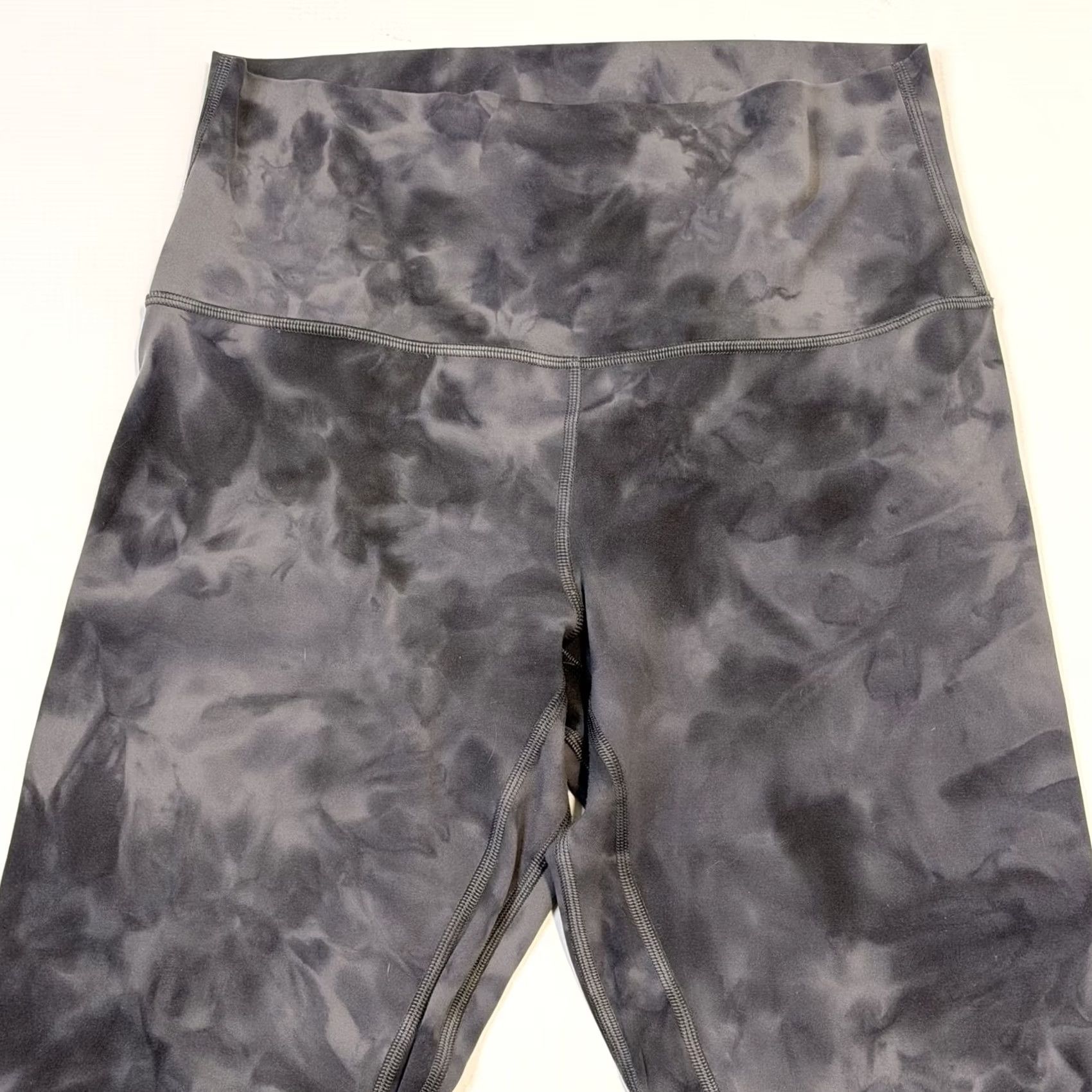 Lululemon Lululemon Align Leggings Womens 8 Gray Tie Dye High Rise Ankle Yoga Pants Size 30" / US 8 / IT 44 - 2 Thumbnail