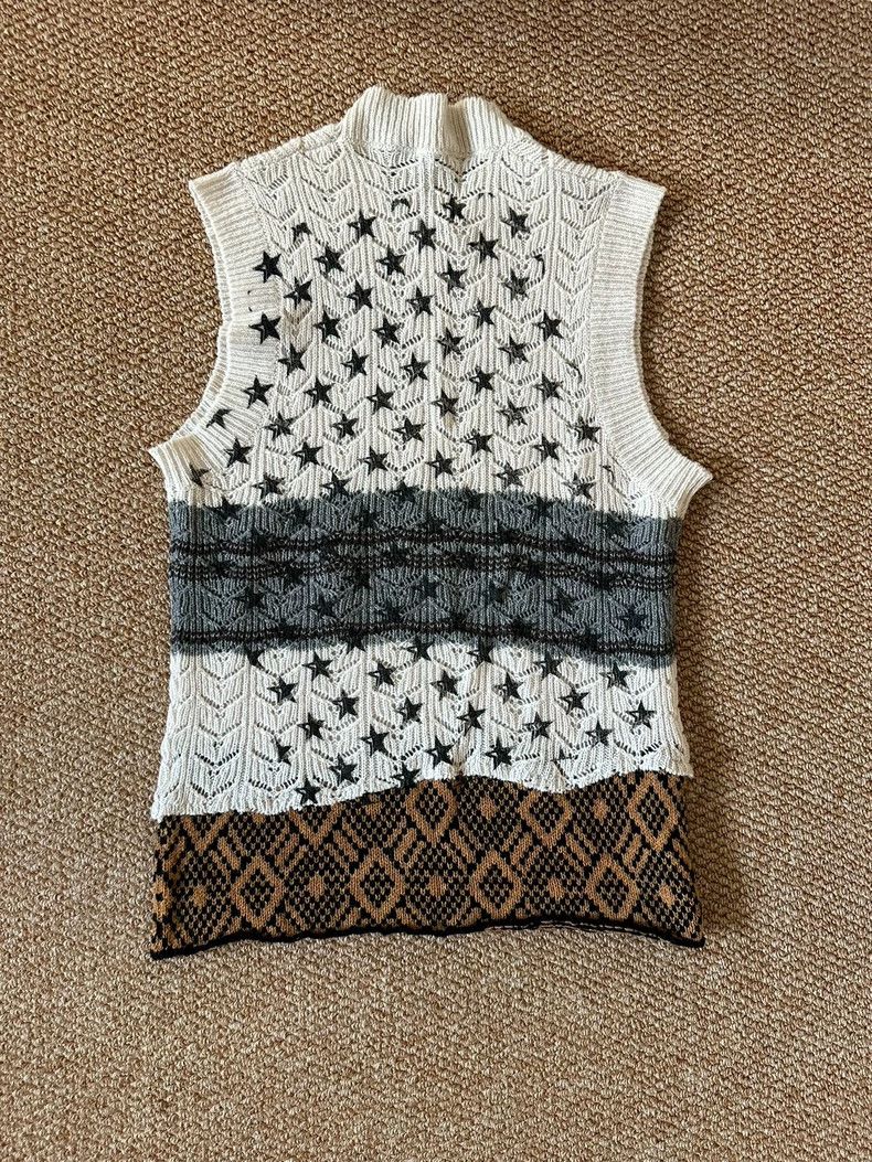 Raf Simons Raf simons Show stitching wool vest Size US M / EU 48-50 / 2 - 3 Thumbnail