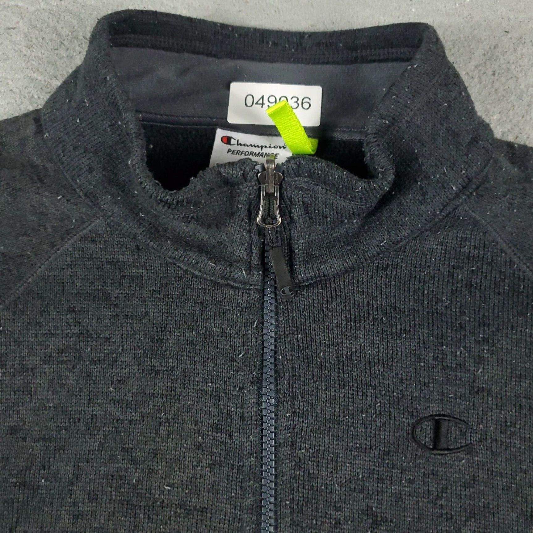 Champion Champion Sweater Mens XL Gray Full Zip Sweatshirt Size US XL / EU 56 / 4 - 2 Thumbnail