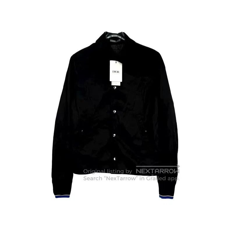 Dior Dior Black letter logo nylon jacket Size US S / EU 44-46 / 1 - 1 Thumbnail