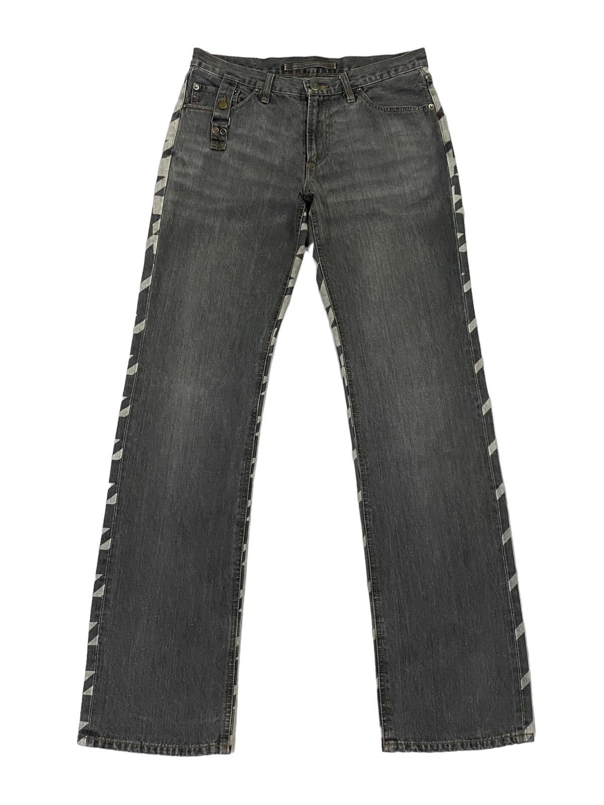 Japanese Brand × PPFM PPFM Prints Highland Denim Pants Size US 31 - 2 Thumbnail