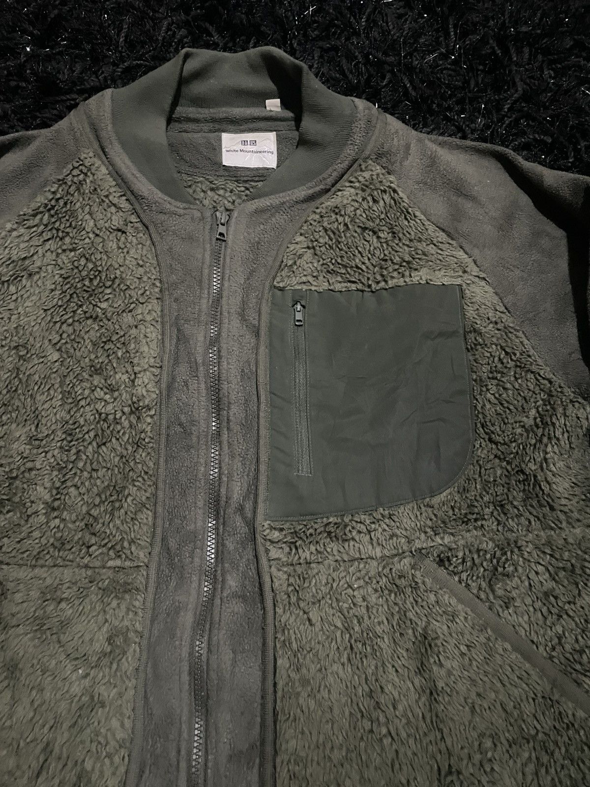 Uniqlo × White Mountaineering Uniqlo White Mountaineering sherpa fleece jacket blockTech Size US L / EU 52-54 / 3 - 6 Thumbnail