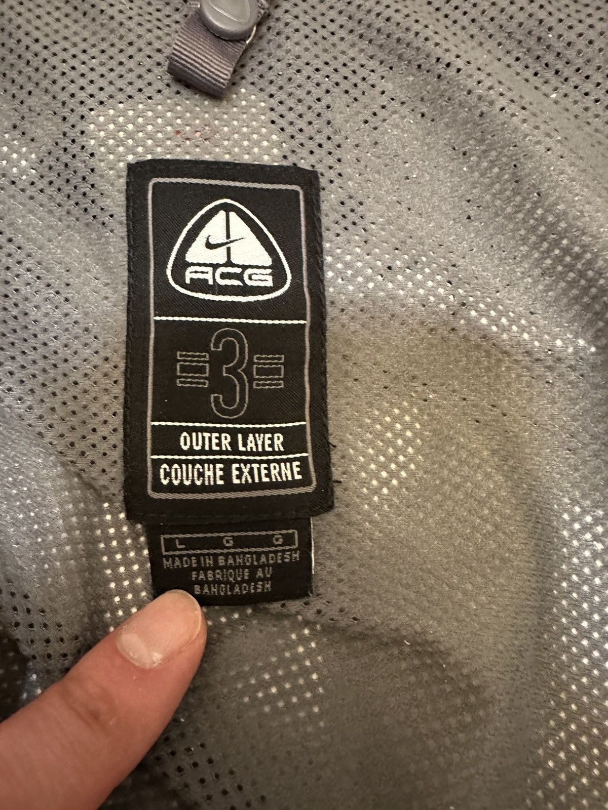 Nike ACG VTG Mens’s Nike ACG Storm Fit Jacket #3-Size Large Size US L / EU 52-54 / 3 - 14 Thumbnail