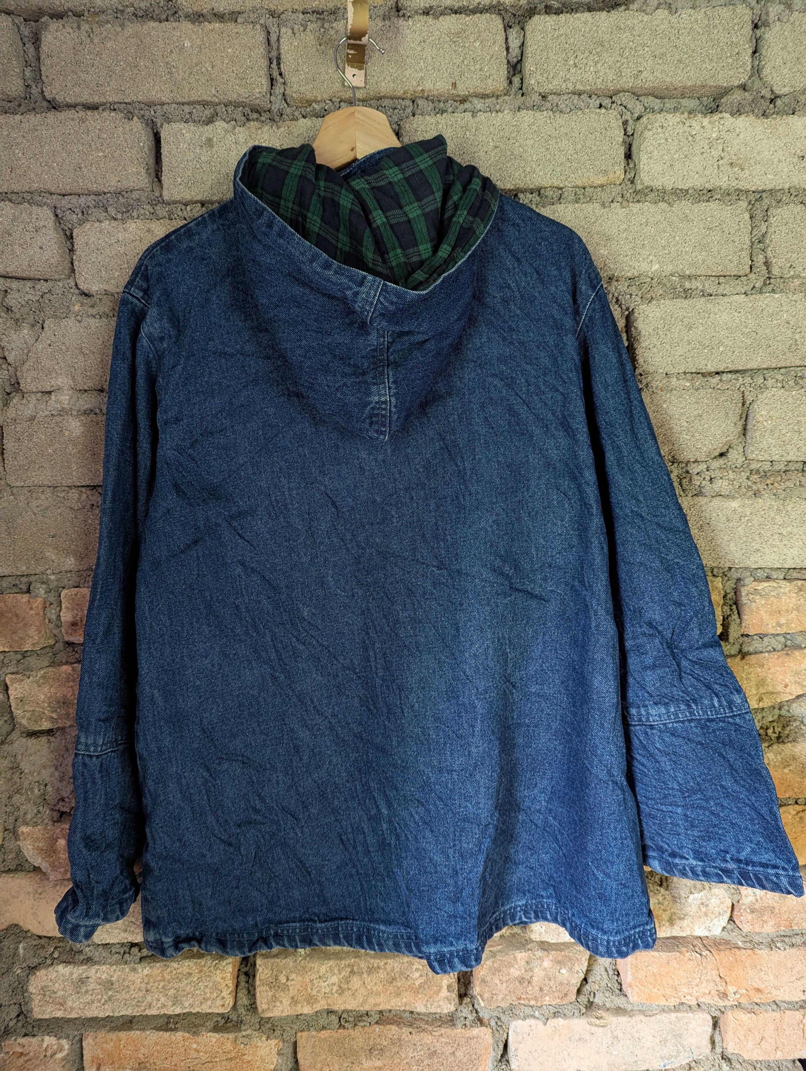 Japanese Brand NORTH STYLE HOODIE DENIM JACKET Size US L / EU 52-54 / 3 - 6 Thumbnail