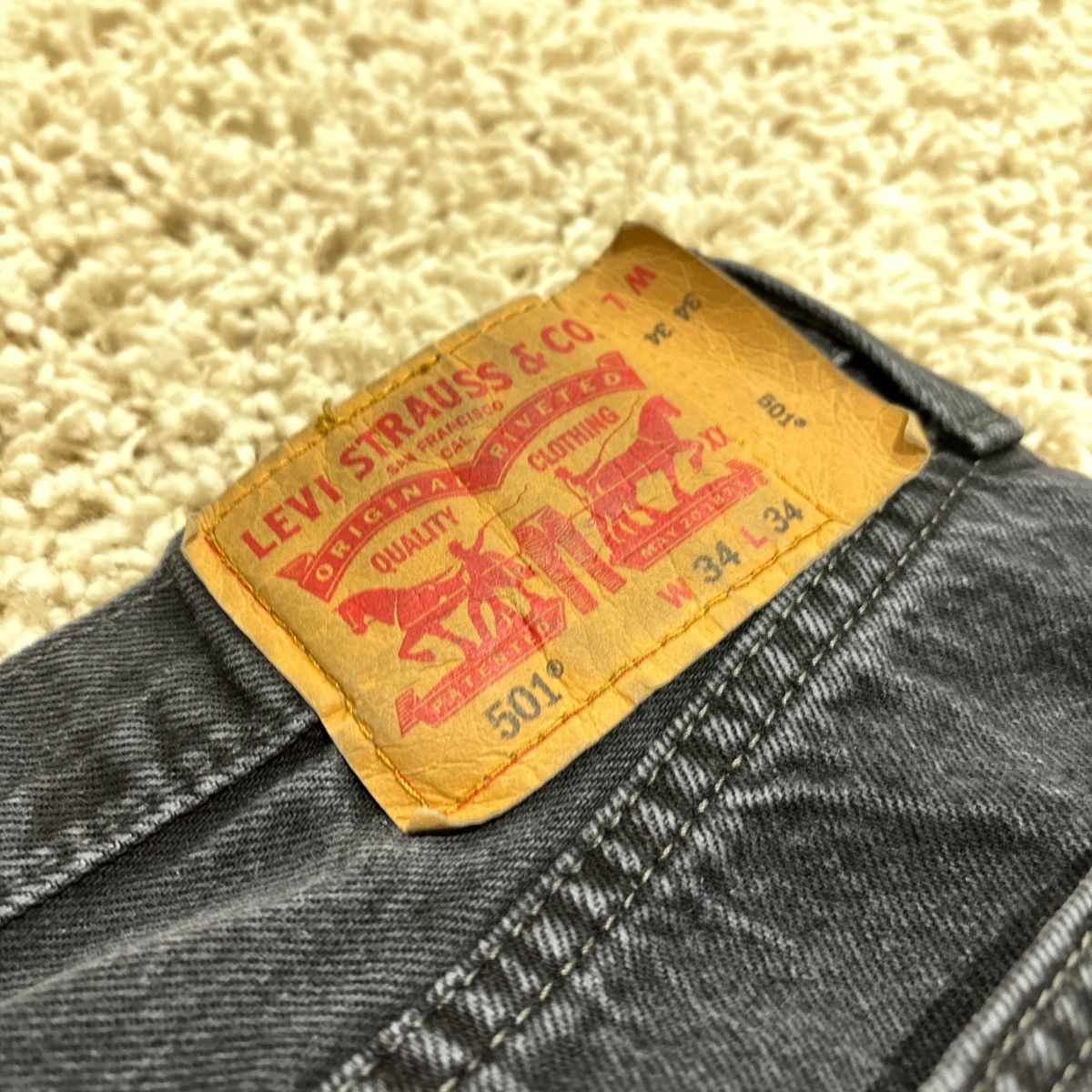 Levi's Levis 501 Jeans Size US 34 / EU 50 - 4 Thumbnail