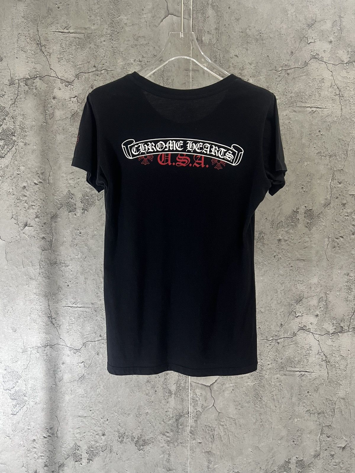 Chrome Hearts Chrome Hearts USA Logo Pocket Tee | Grailed