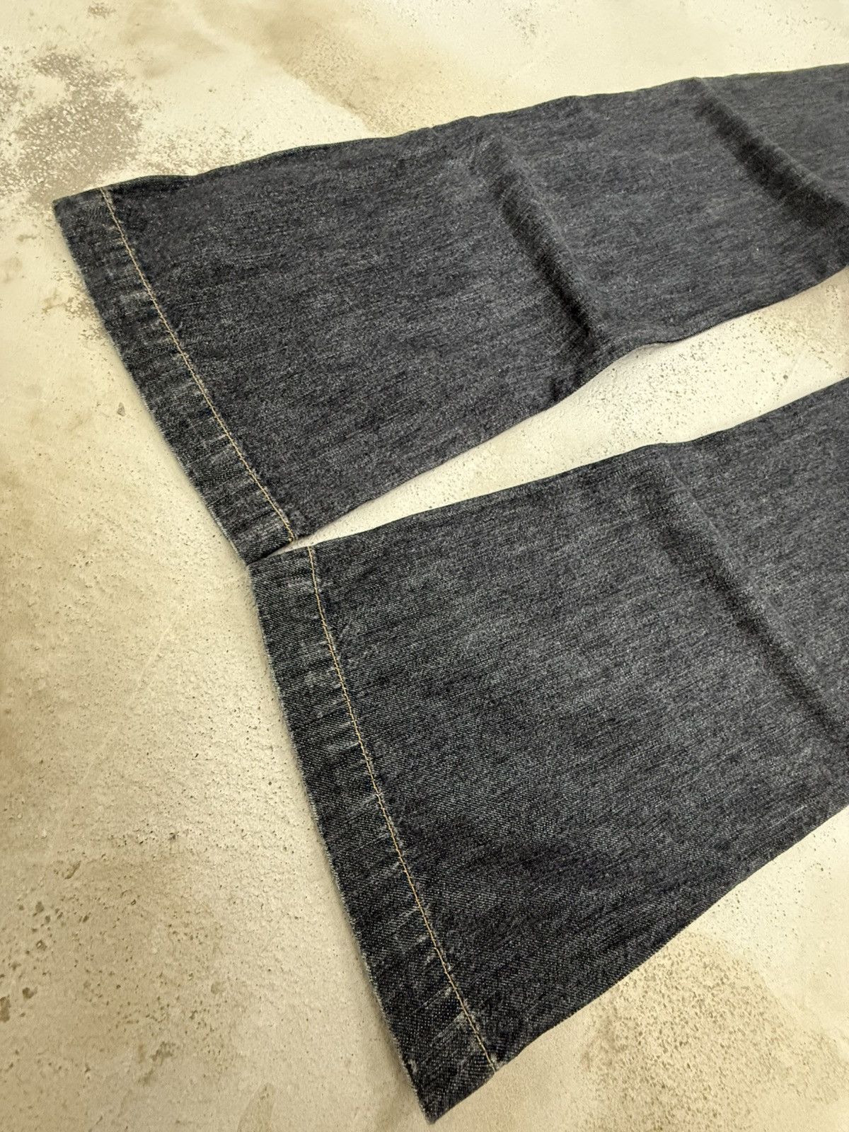 Le Grande Bleu (L.G.B.) Branch Department 50s Reissue Work Wear Flared Jeans Size US 30 / EU 46 - 17 Thumbnail