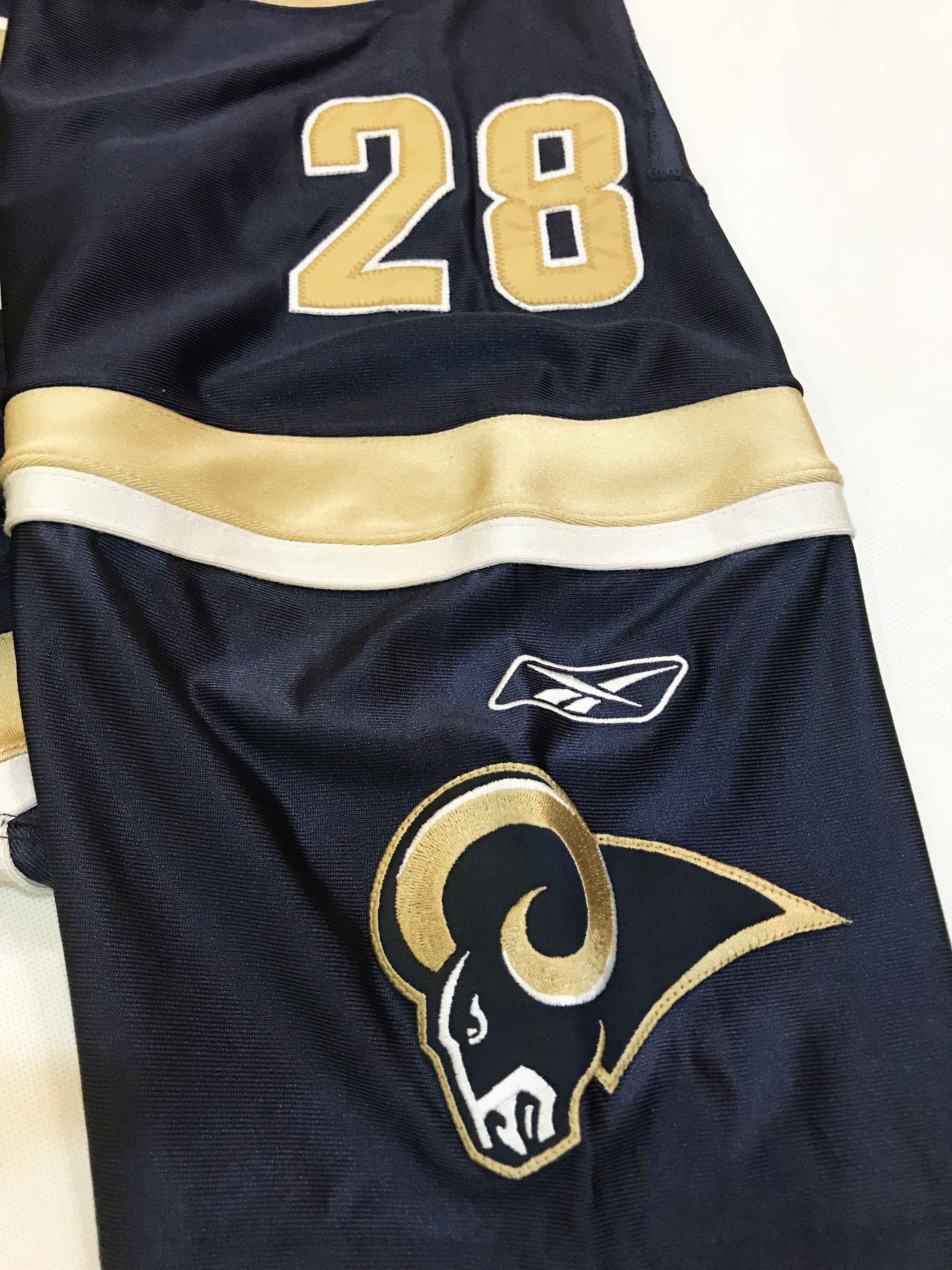 NFL × Reebok × Vintage Reebok Authentic NFL St. Louis Rams FAULK #28 Jersey Size US XL / EU 56 / 4 - 6 Thumbnail